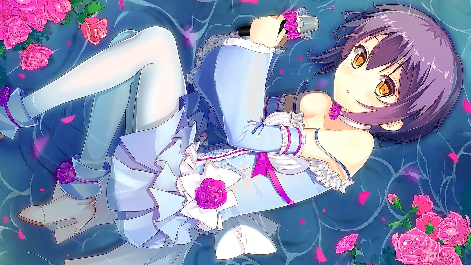 Nagato Yuki from Suzumiya Haruhi no Yuutsu HD Wallpaper