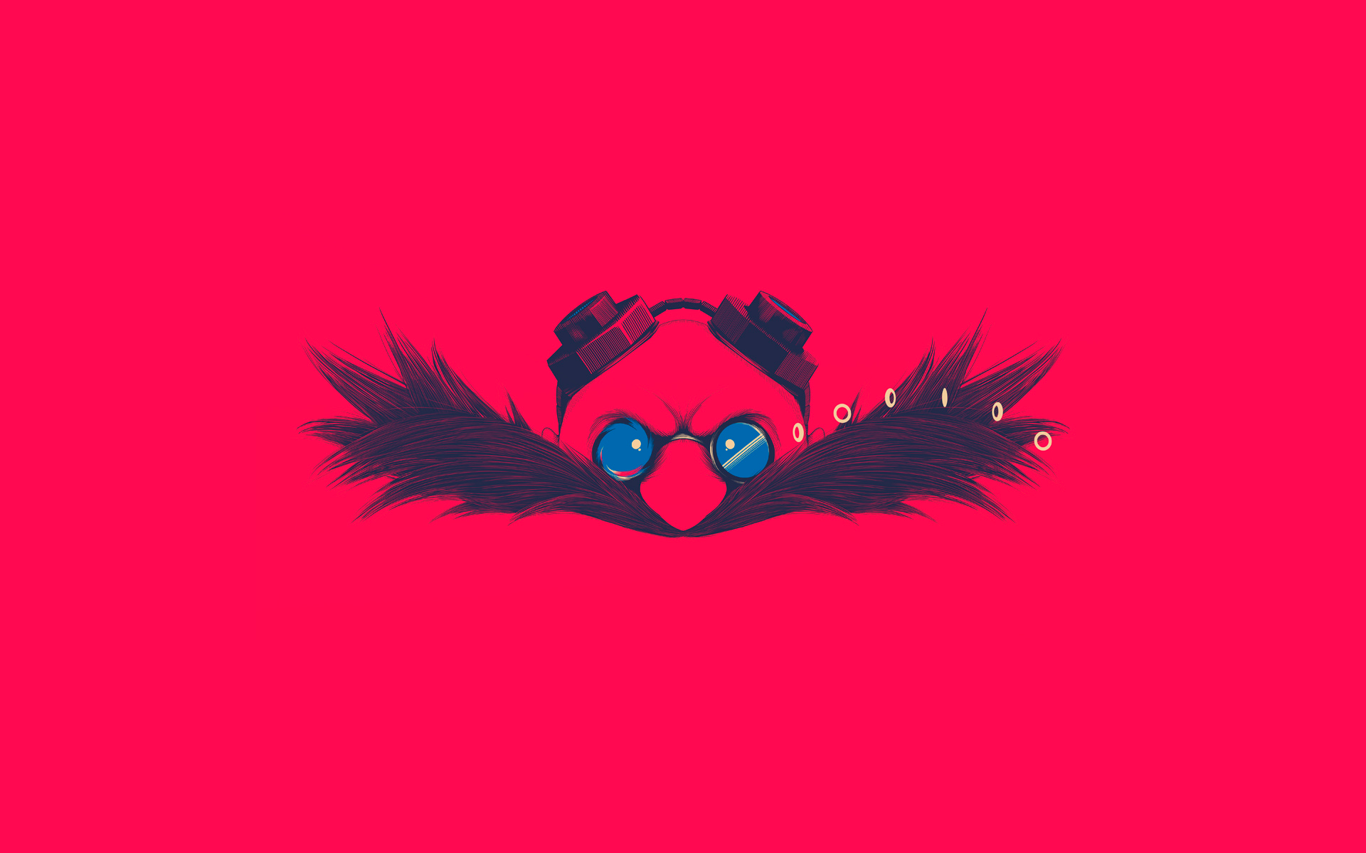 Dr. Robotnik from Sonic the Hedgehog illustration HD Wallpaper