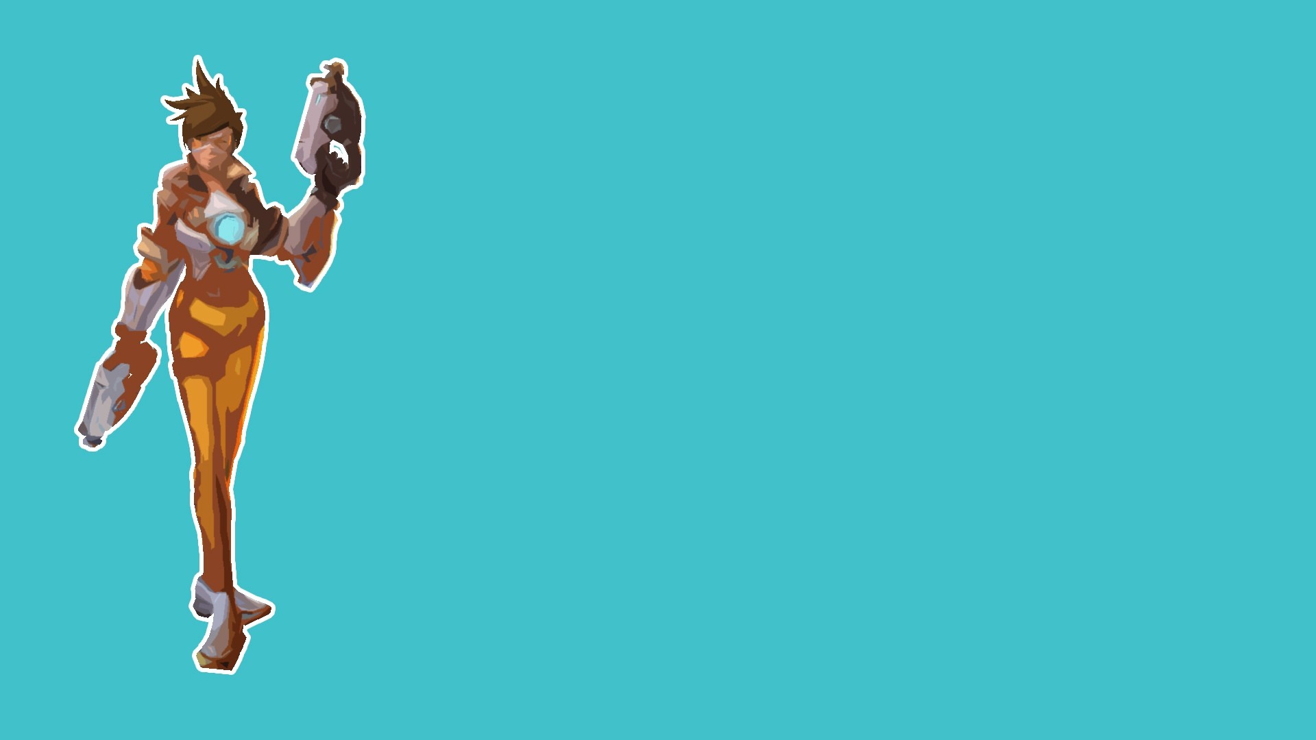Tracer from Overwatch HD Wallpaper