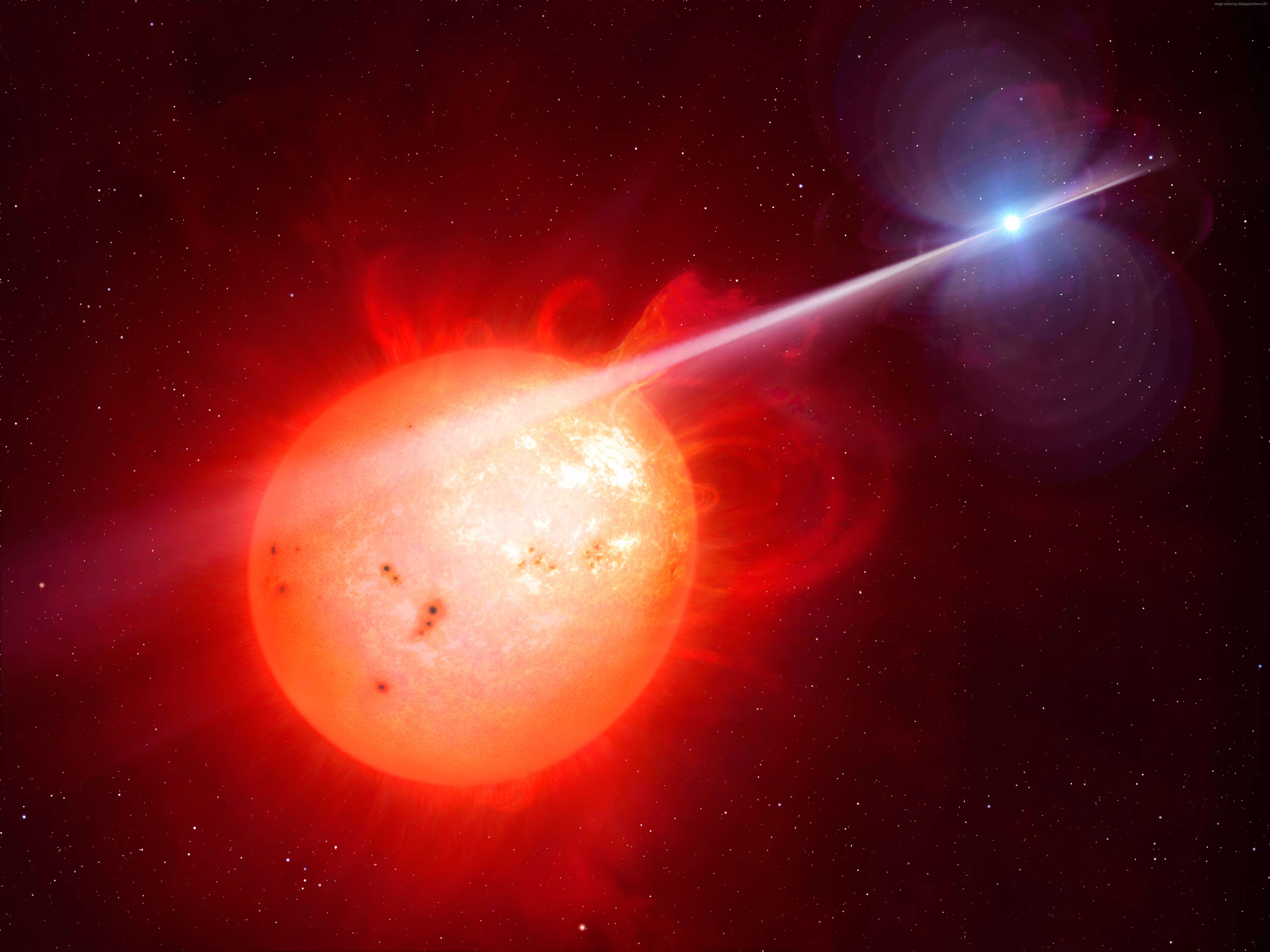 AR Scorpii binary star system HD Wallpaper