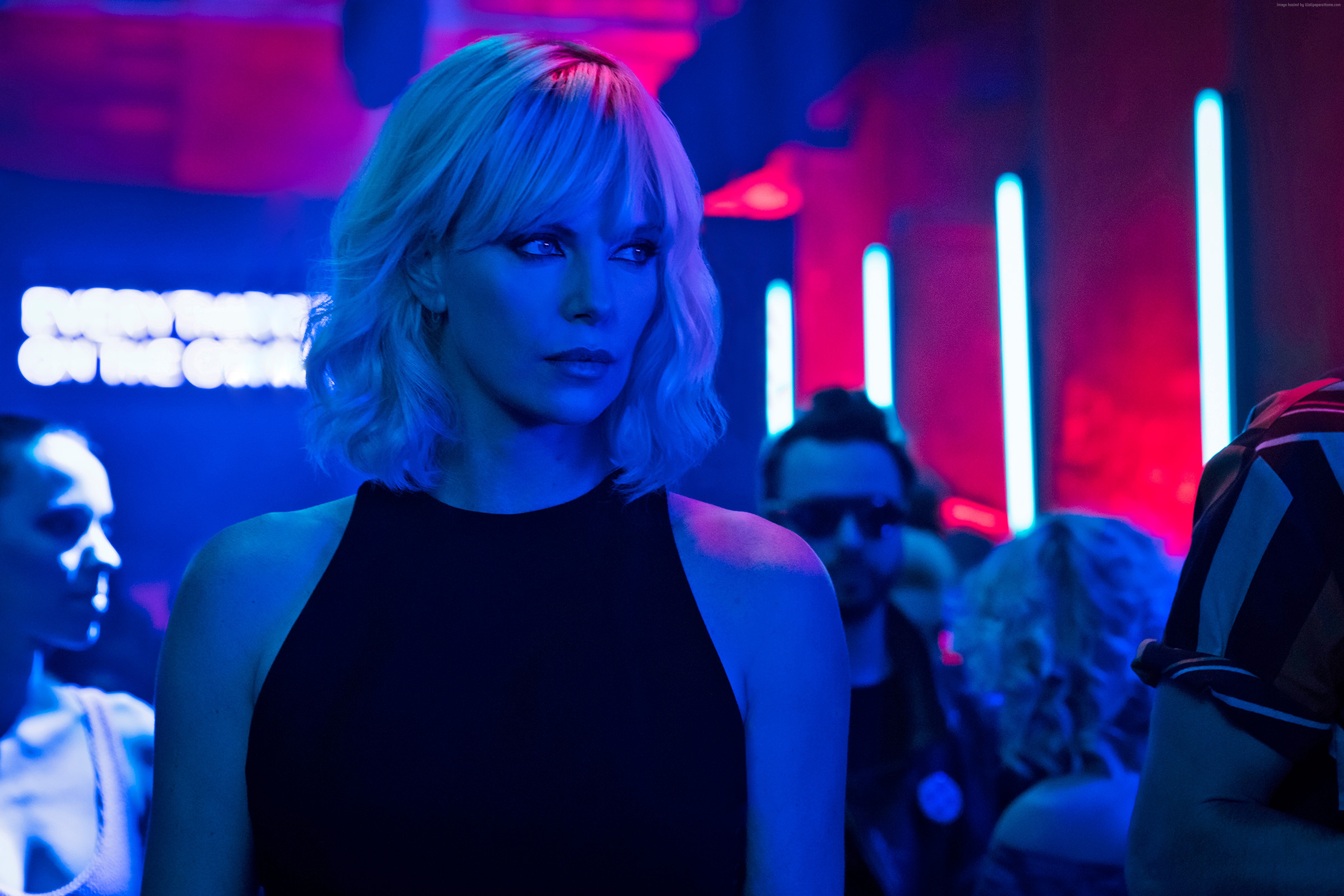 Charlize Theron in Atomic Blonde 4K HD Wallpaper