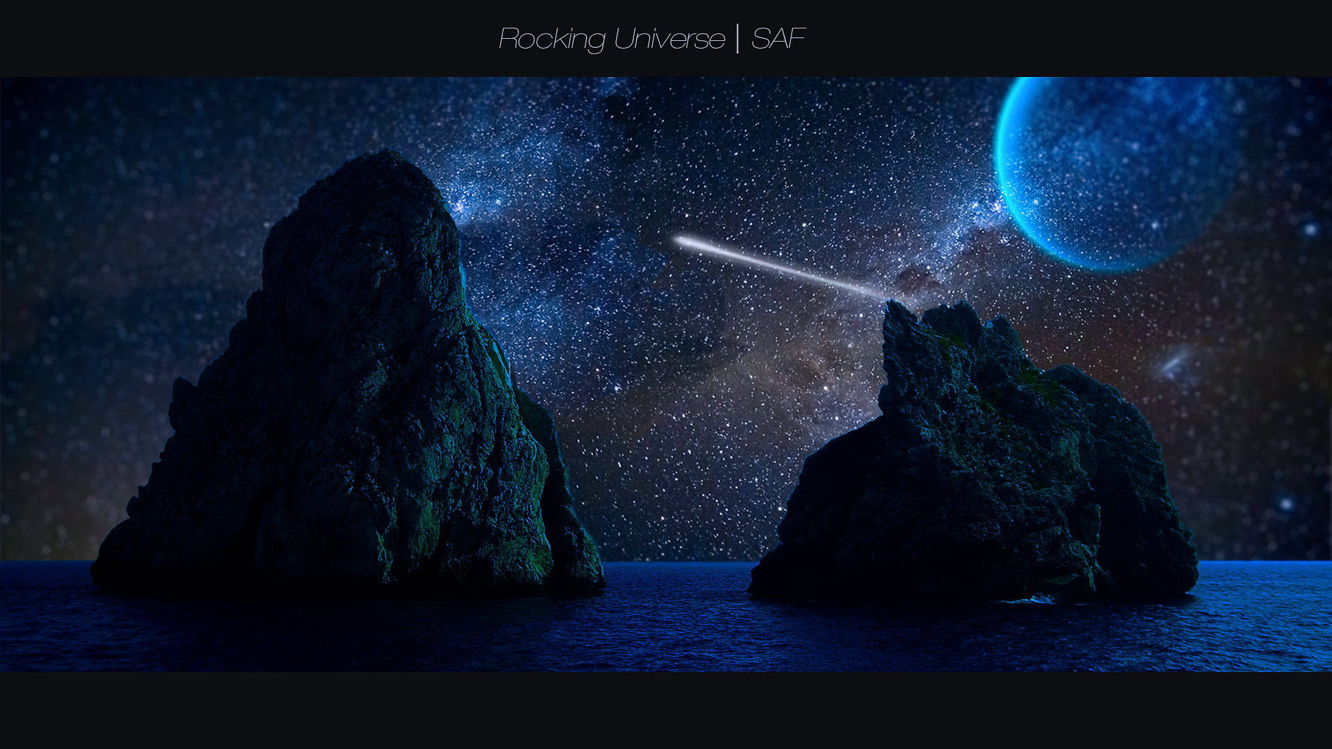 Rocking Universe | SAF digital art HD Wallpaper
