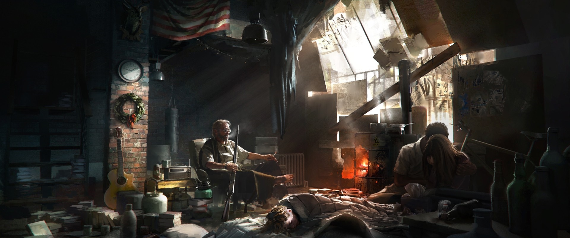 Concept art from Tom Clancy's The Division HD Wallpaper
