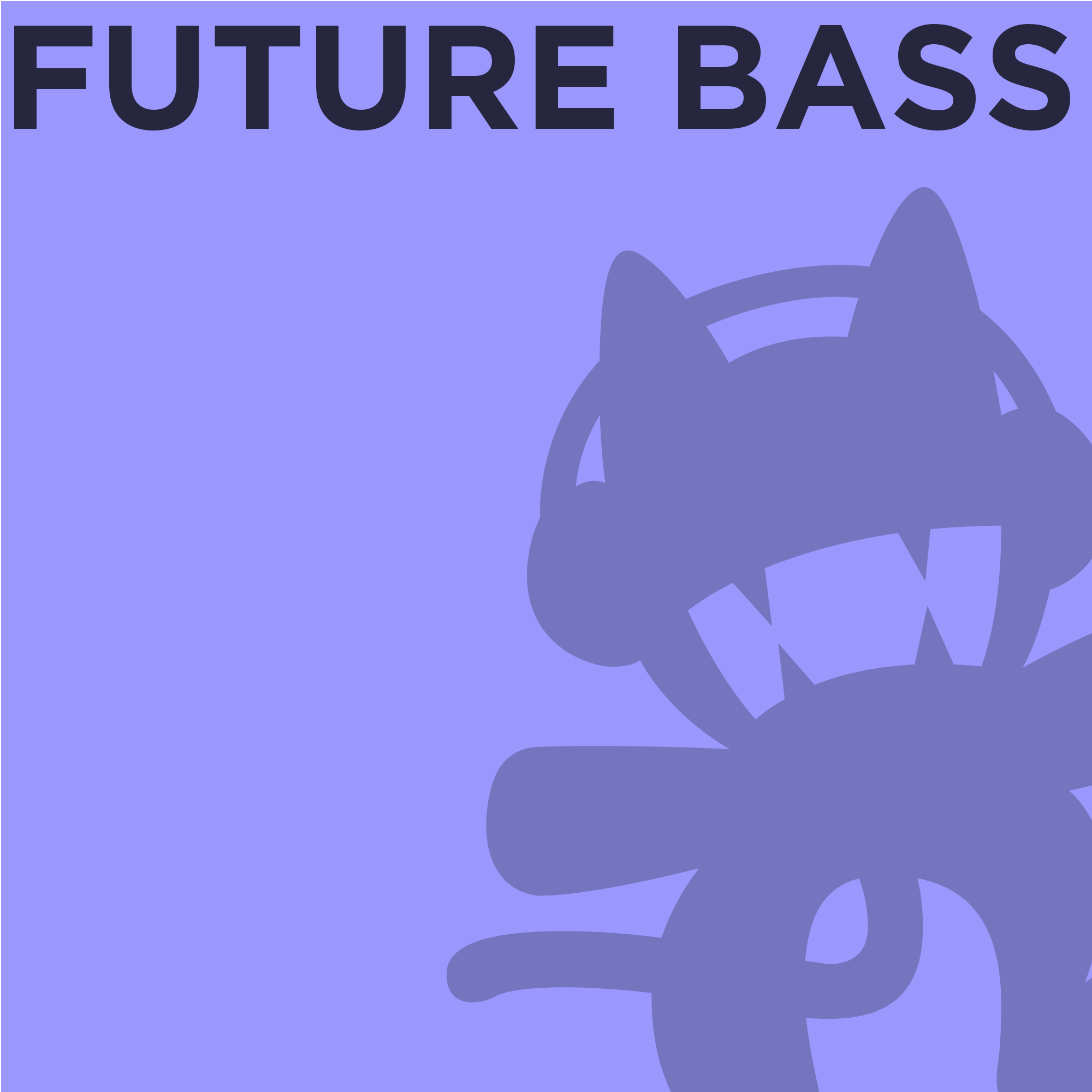 Future Bass Monstercat illustration HD Wallpaper