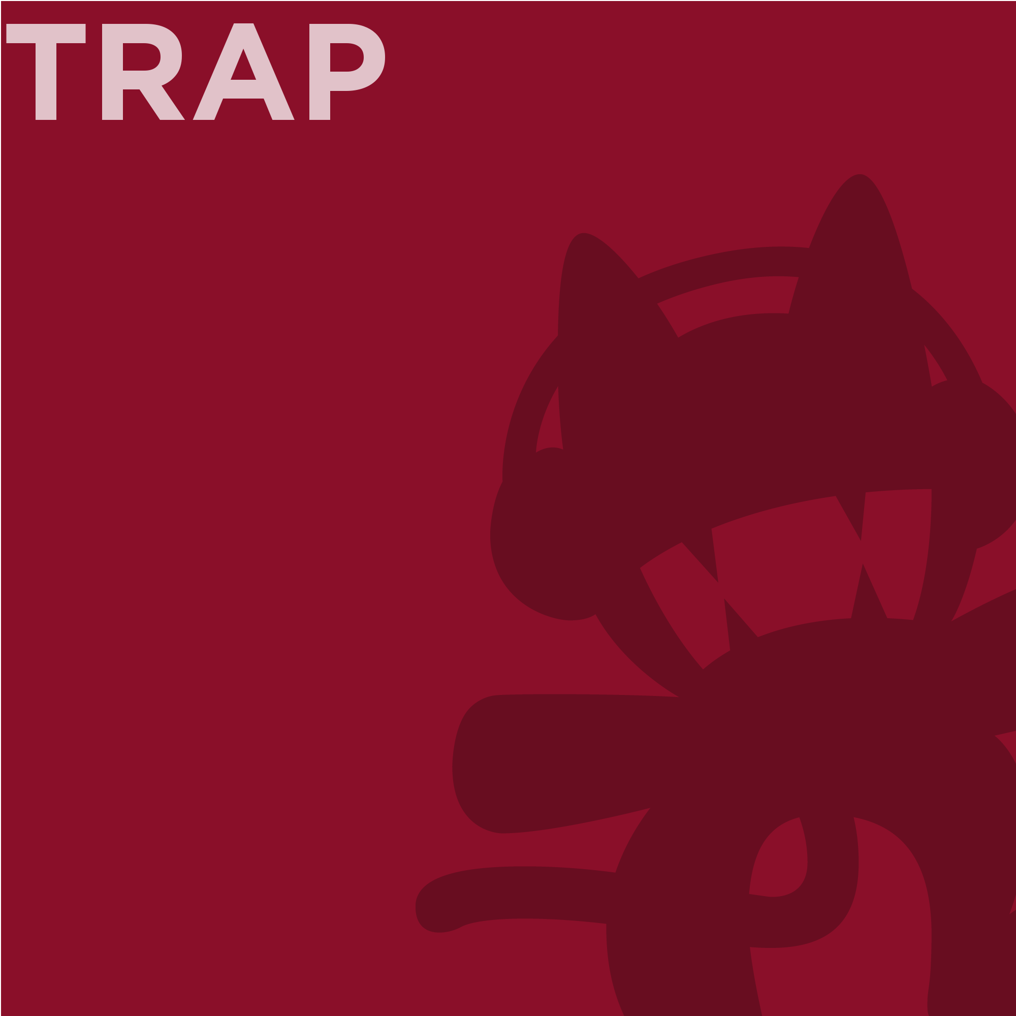 TRAP Monstercat illustration HD Wallpaper