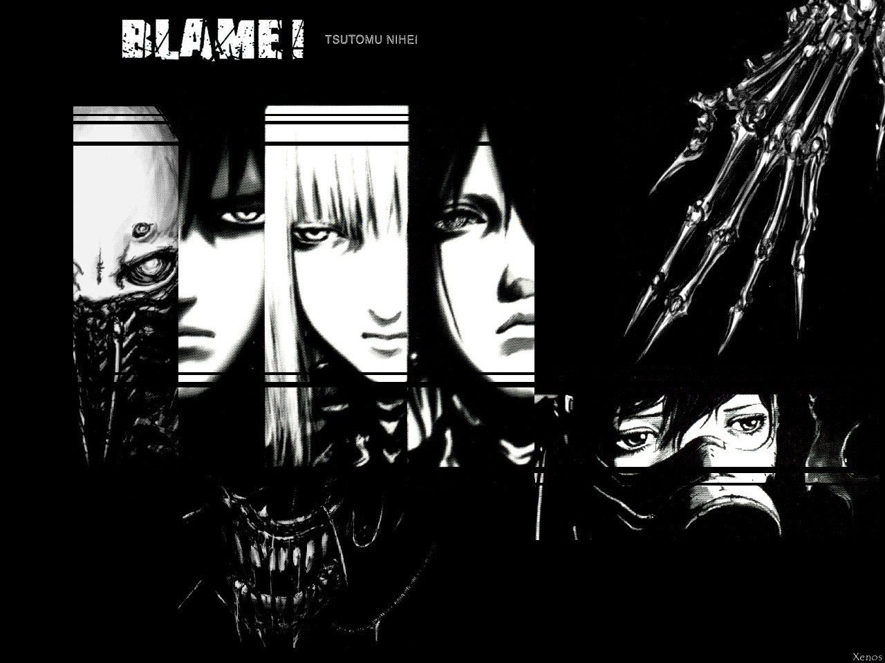 Blame! by Tsutomu Nihei manga illustration HD Wallpaper