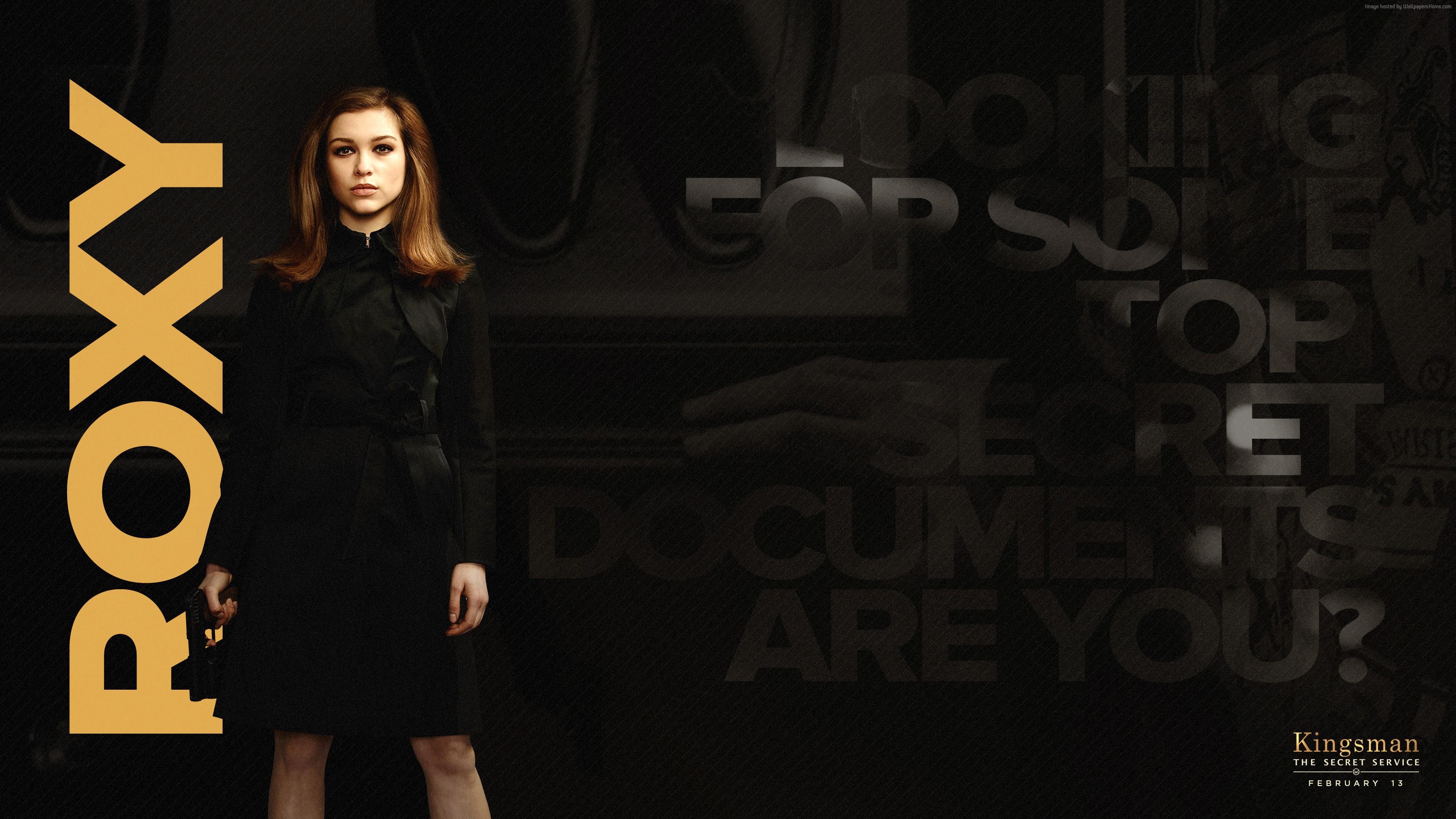 Roxy from Kingsman: The Secret Service 4K HD Wallpaper
