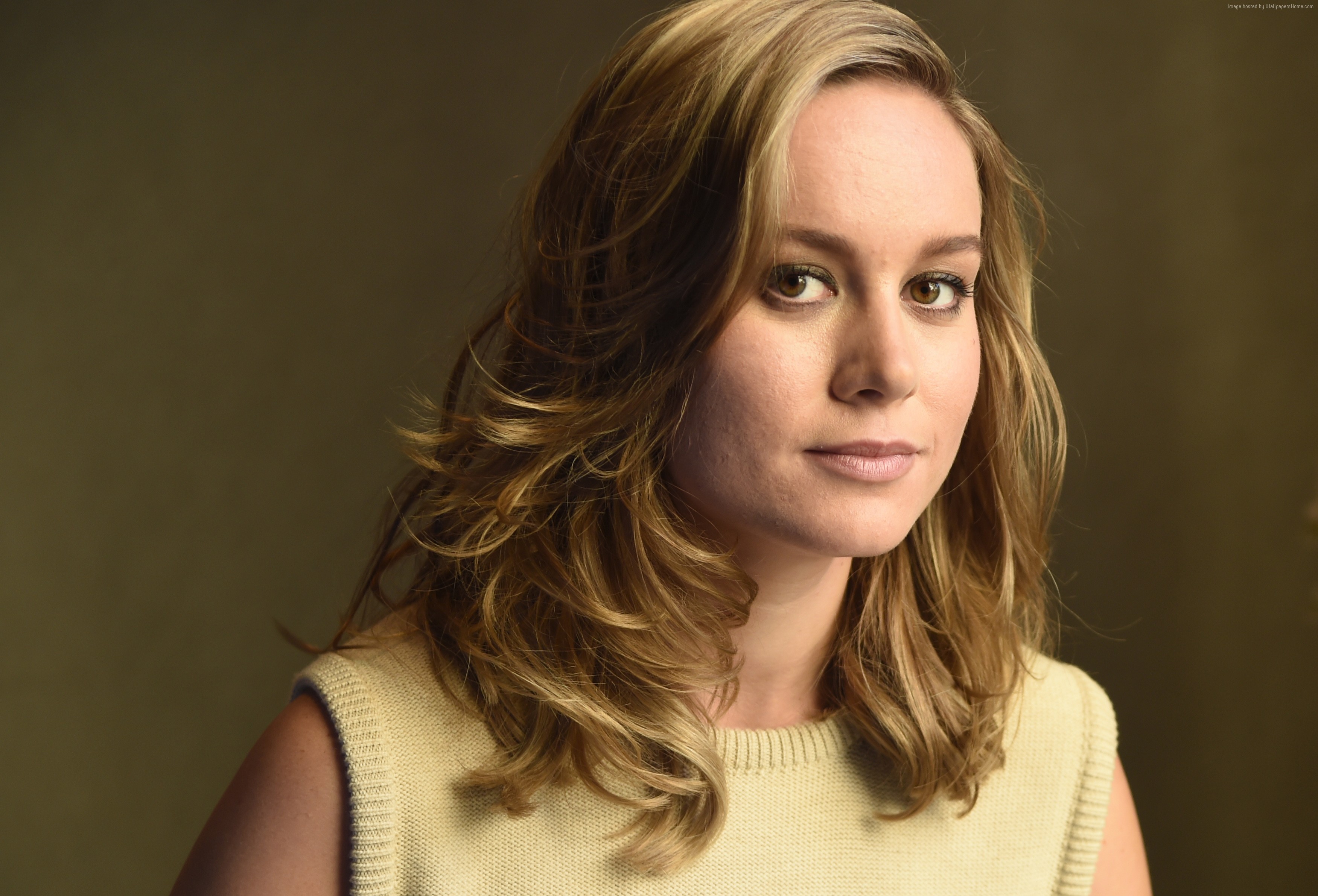 Brie Larson 4K HD Wallpaper
