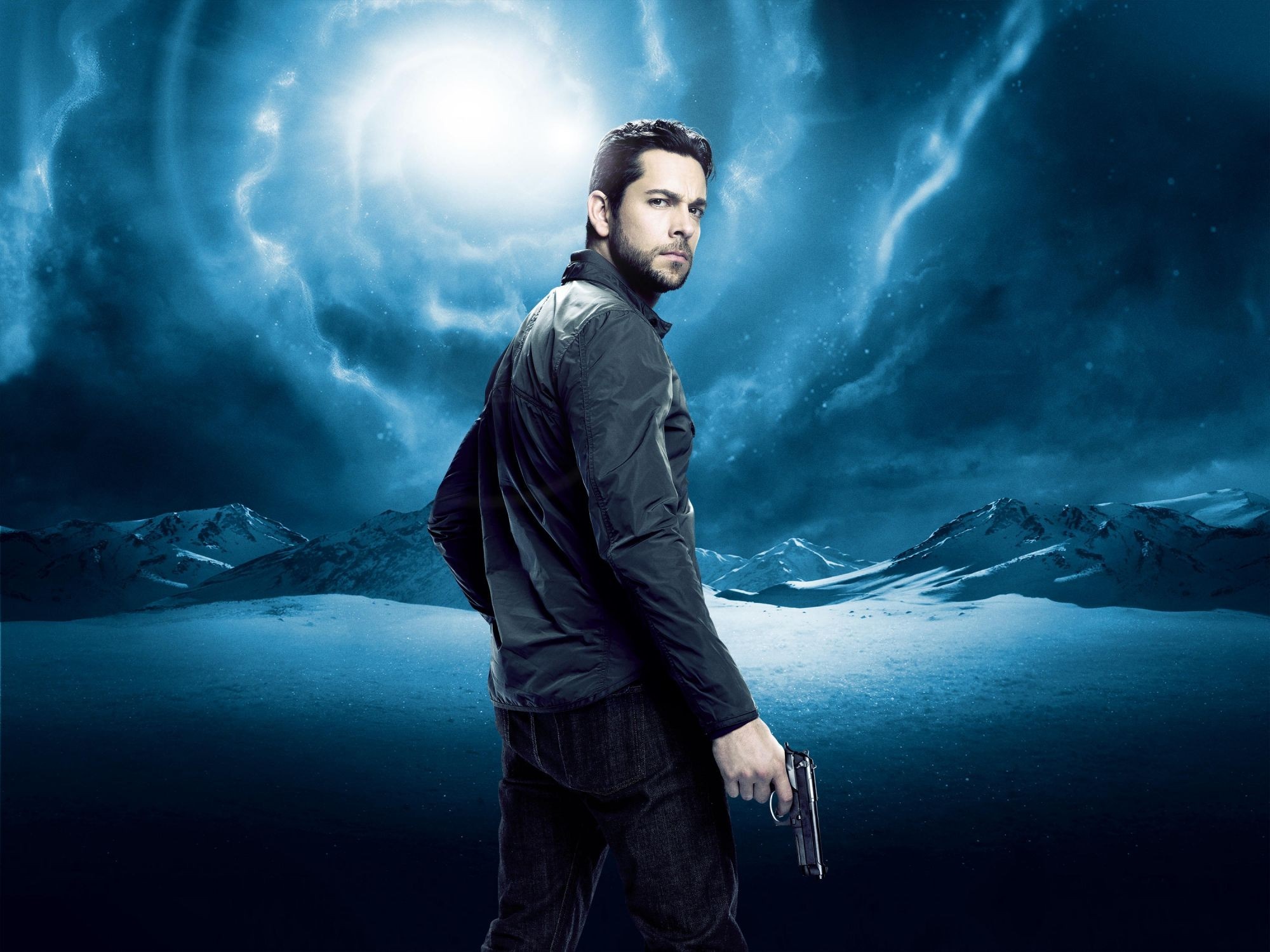 Zachary Levi as Chuck Bartowski from Chuck HD Wallpaper