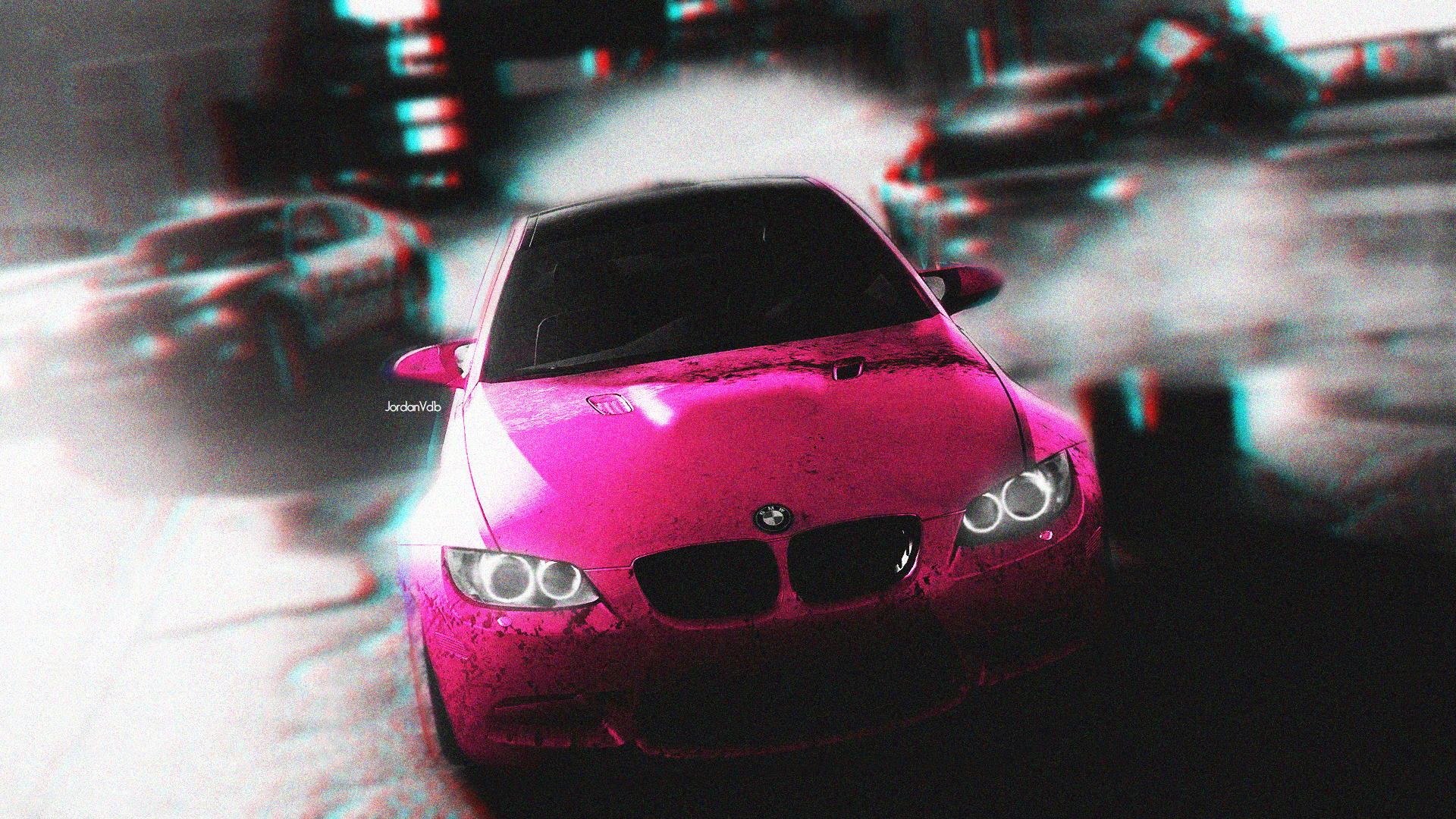 Pink BMW M3 in Need for Speed HD Wallpaper