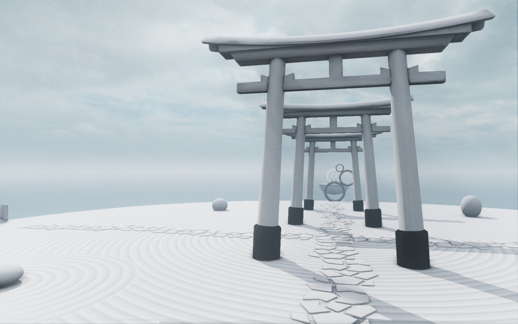 Niko Through the Dream Torii Gates HD Wallpaper
