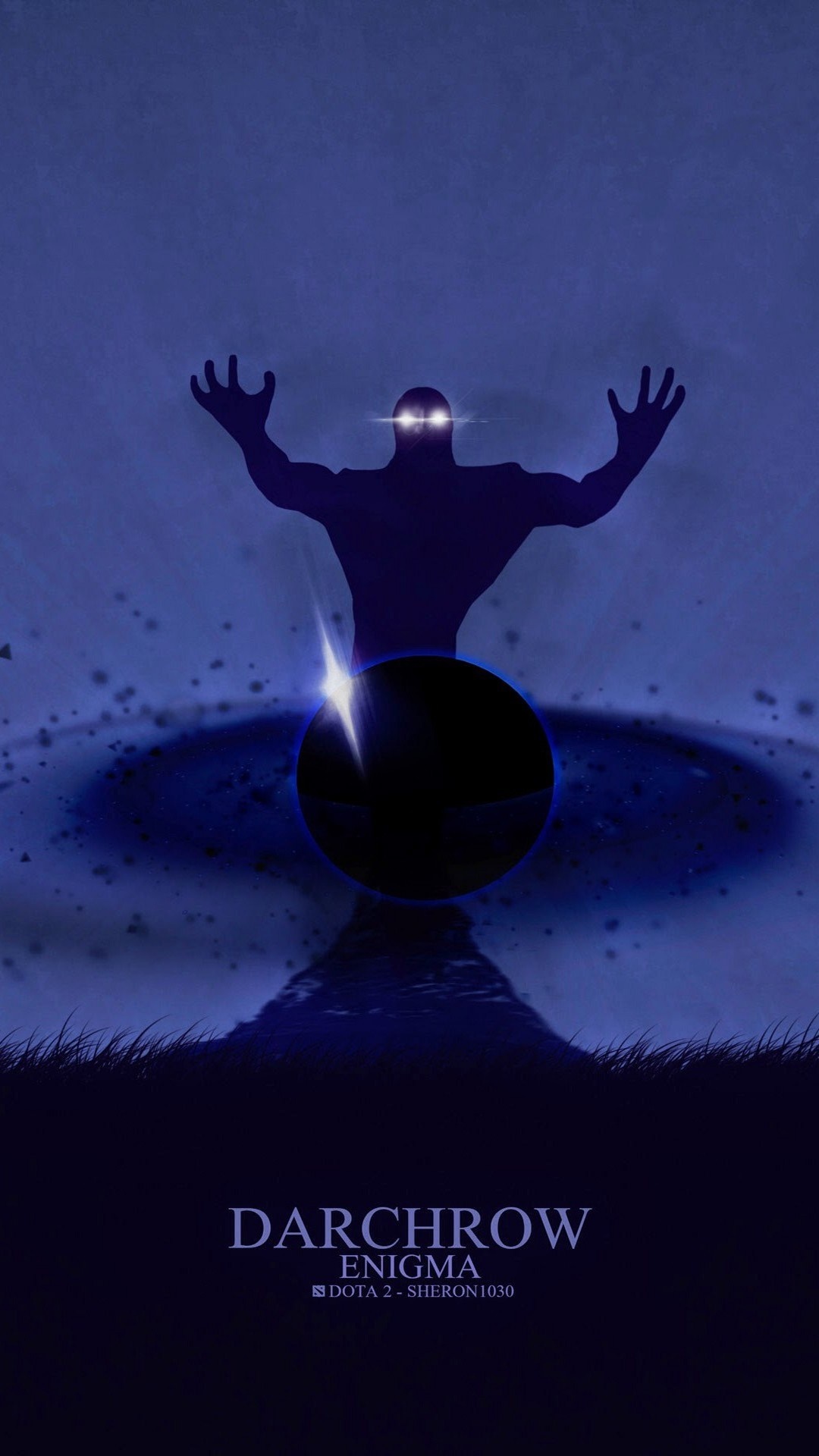 Enigma from Dota 2 with a black hole HD Wallpaper