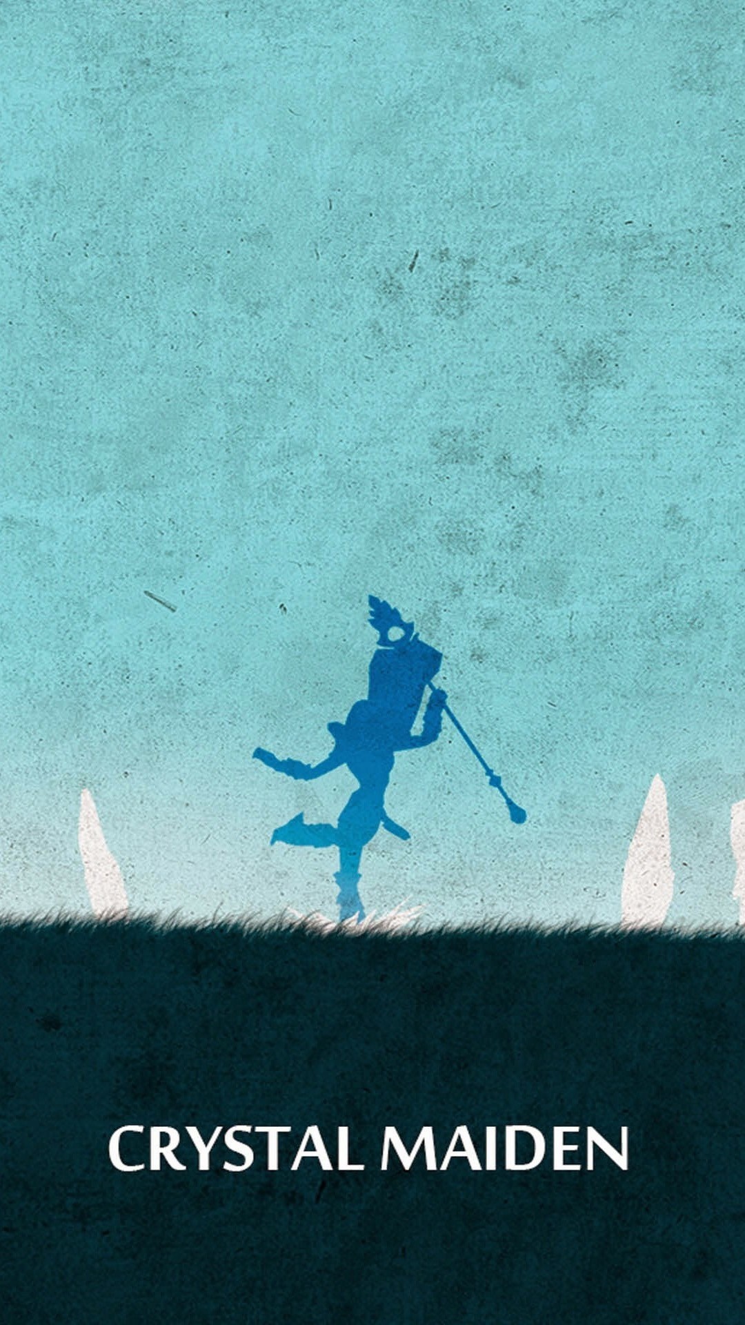 Crystal Maiden from Dota 2 Poster HD Wallpaper