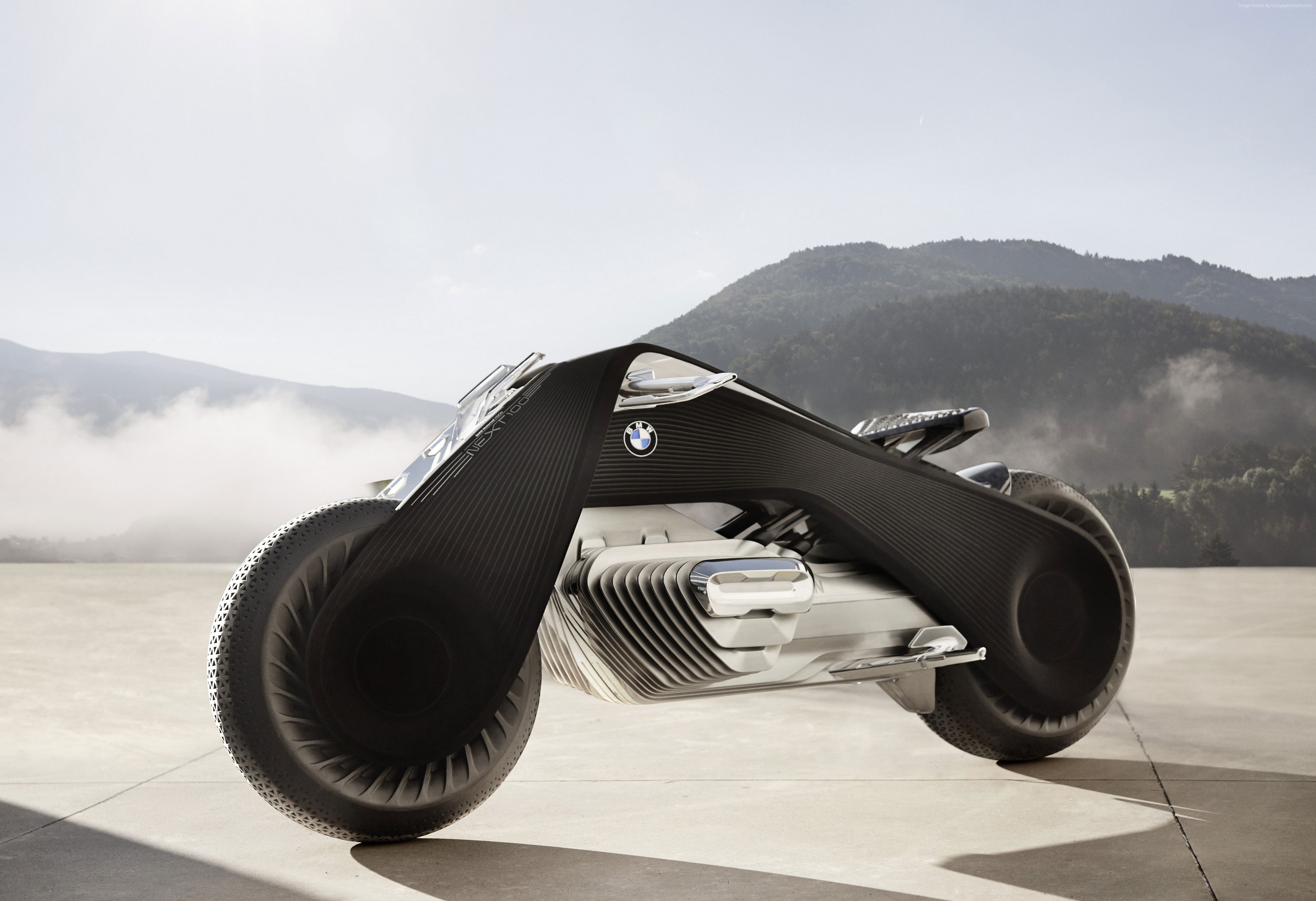 BMW Motorrad Vision Next 100 Concept Motorcycle HD Wallpaper