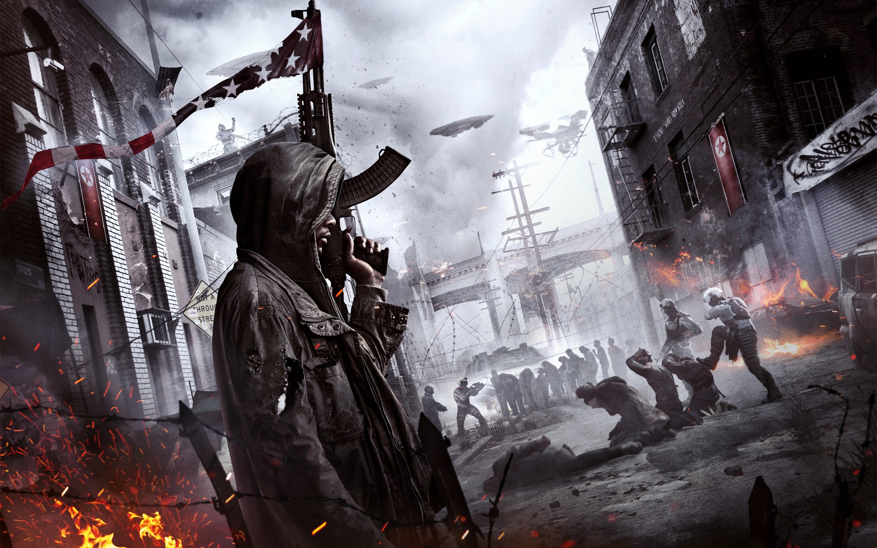 Homefront The Revolution video game artwork HD Wallpaper