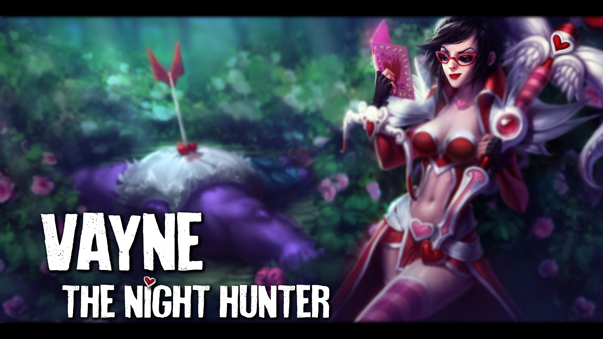 Vayne The Night Hunter from League of Legends HD Wallpaper
