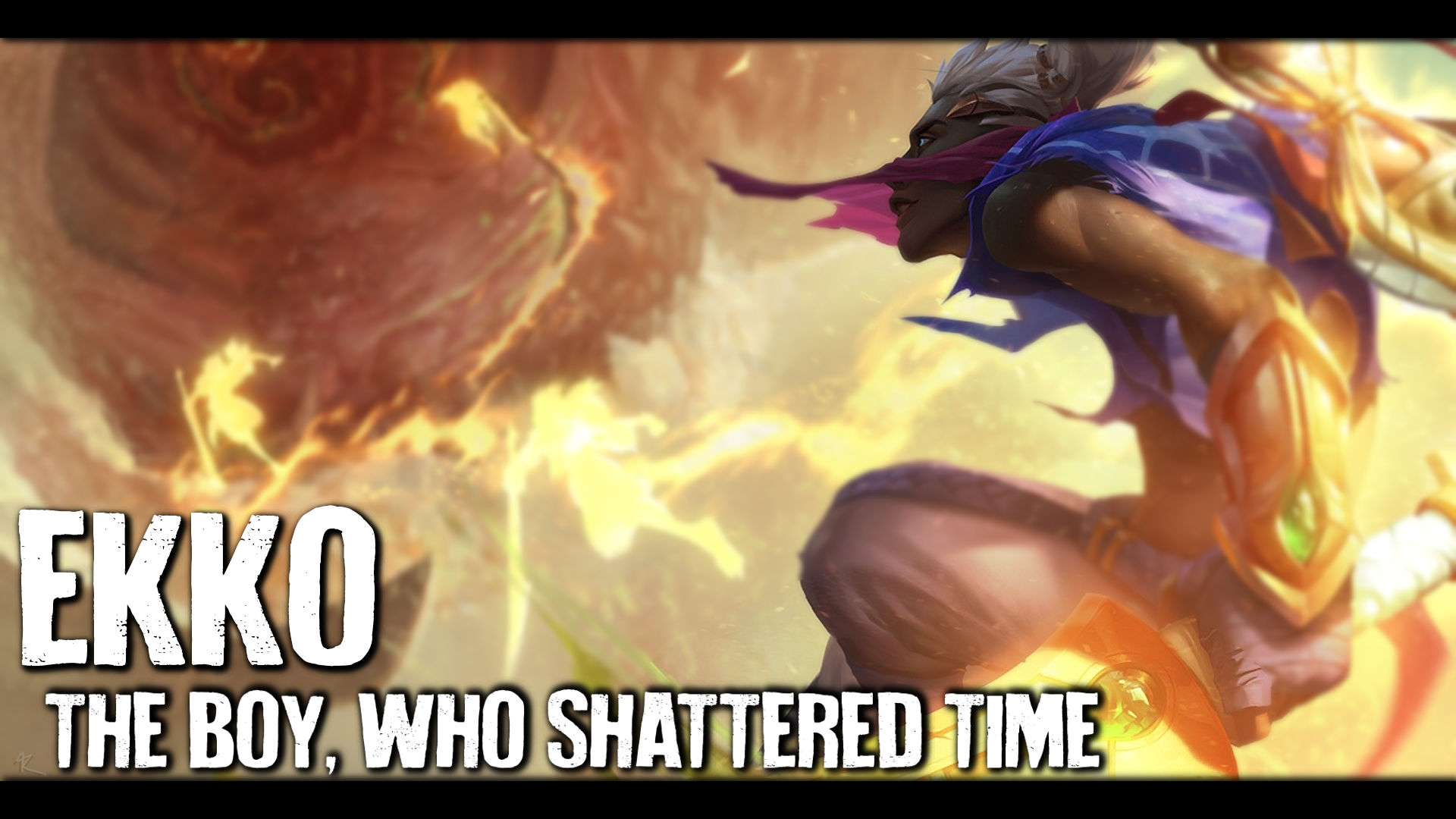 Ekko The Boy Who Shattered Time from League of Legends HD Wallpaper