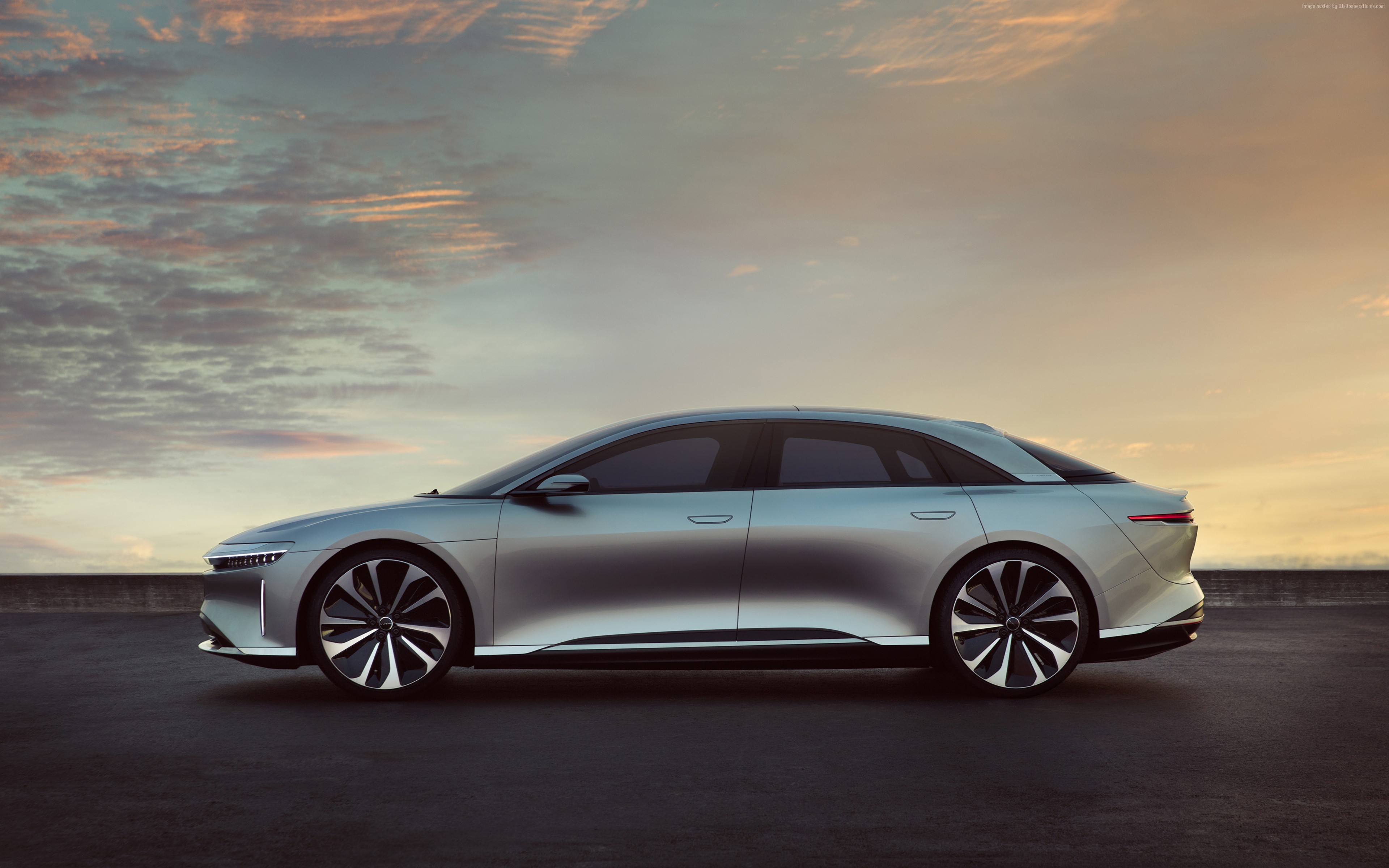 Lucid Air electric car 4K HD Wallpaper