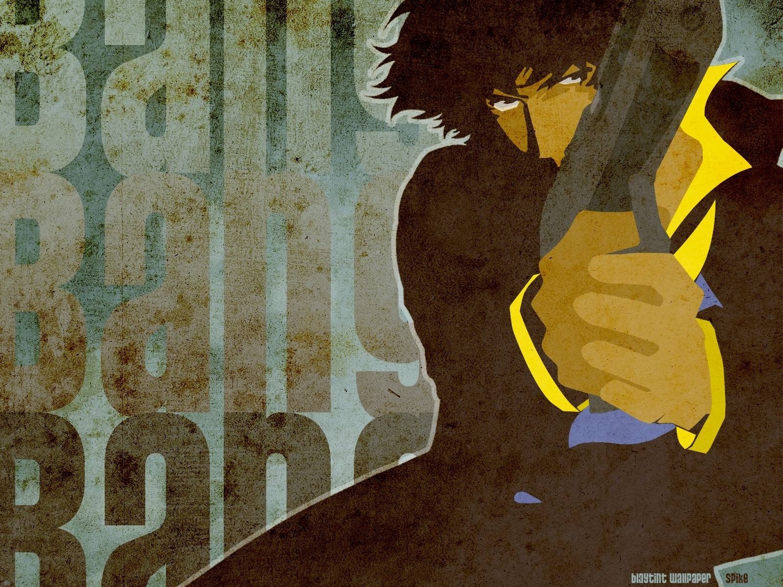 Spike Spiegel from Cowboy Bebop illustration HD Wallpaper