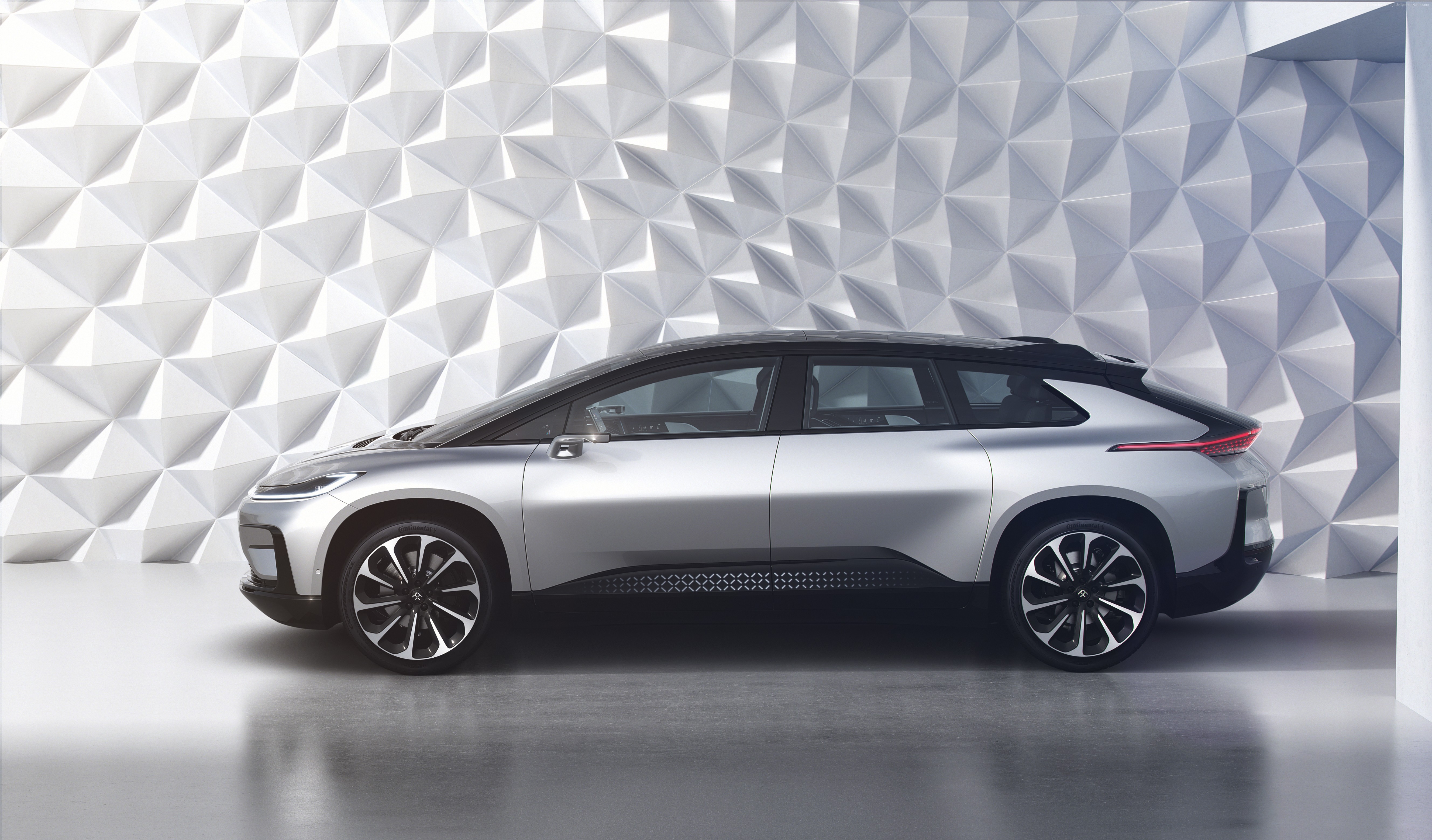 Faraday Future FF91 electric car HD Wallpaper