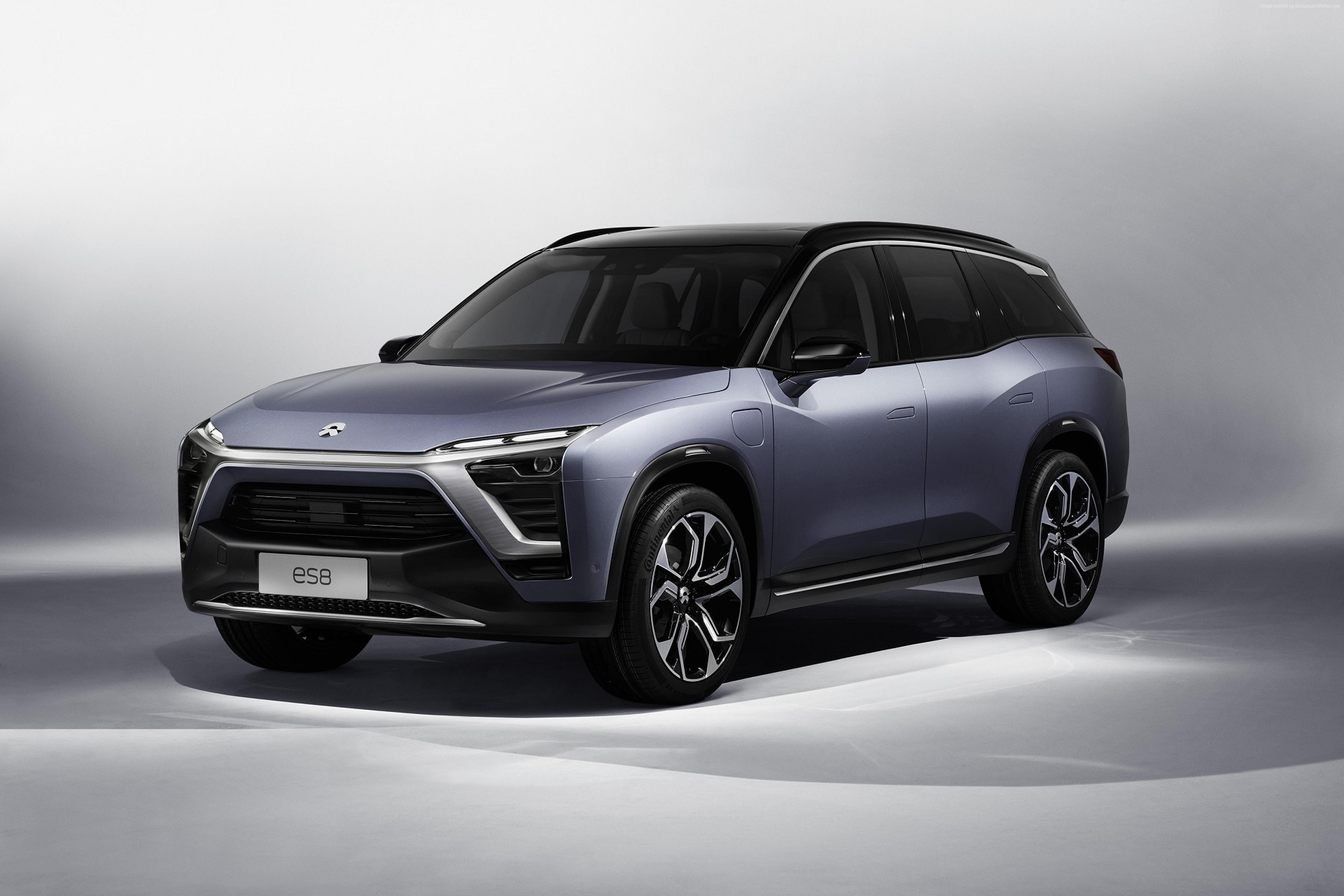 NIO ES8 electric SUV HD Wallpaper