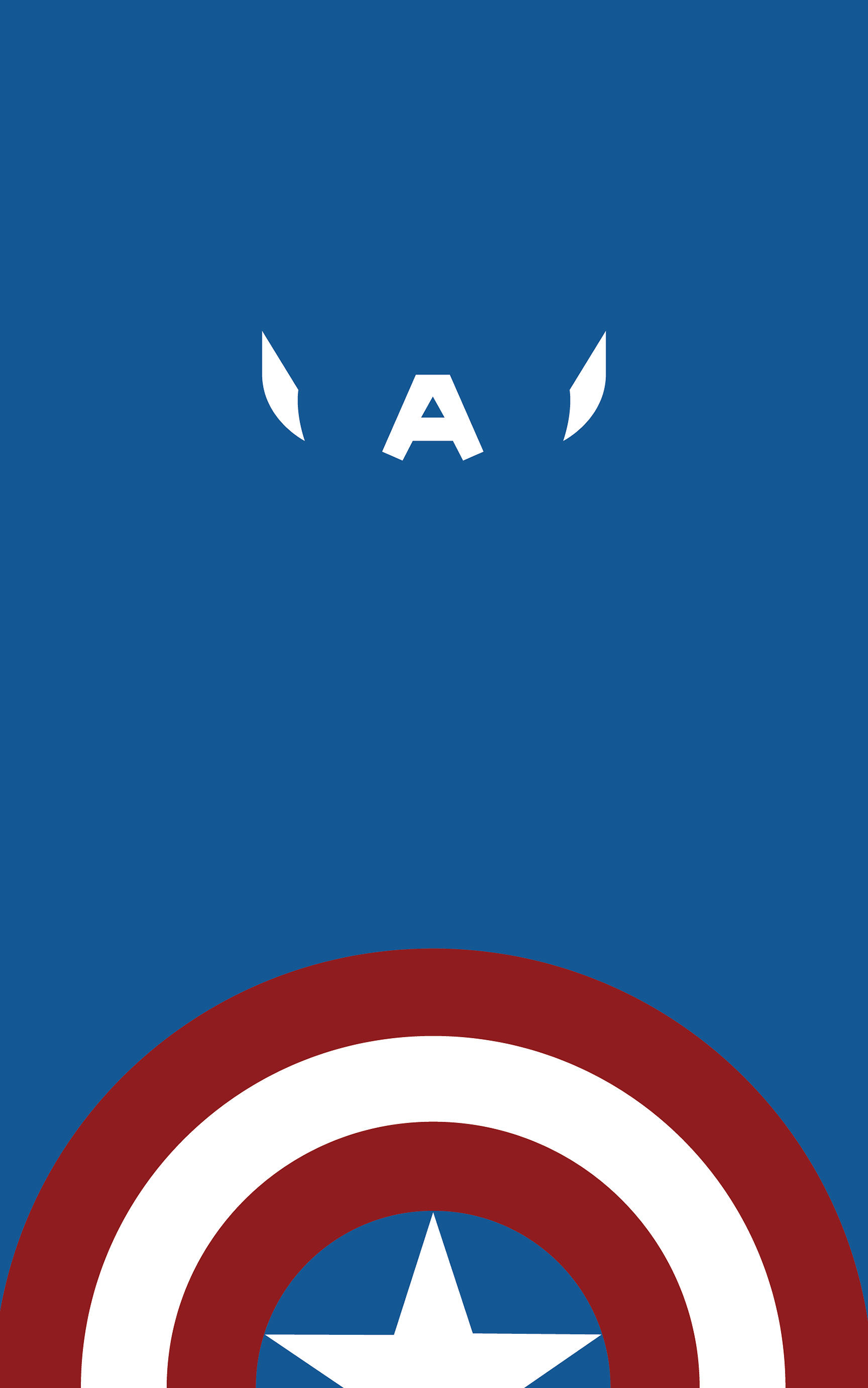 Captain America's Shield and Mask HD Wallpaper