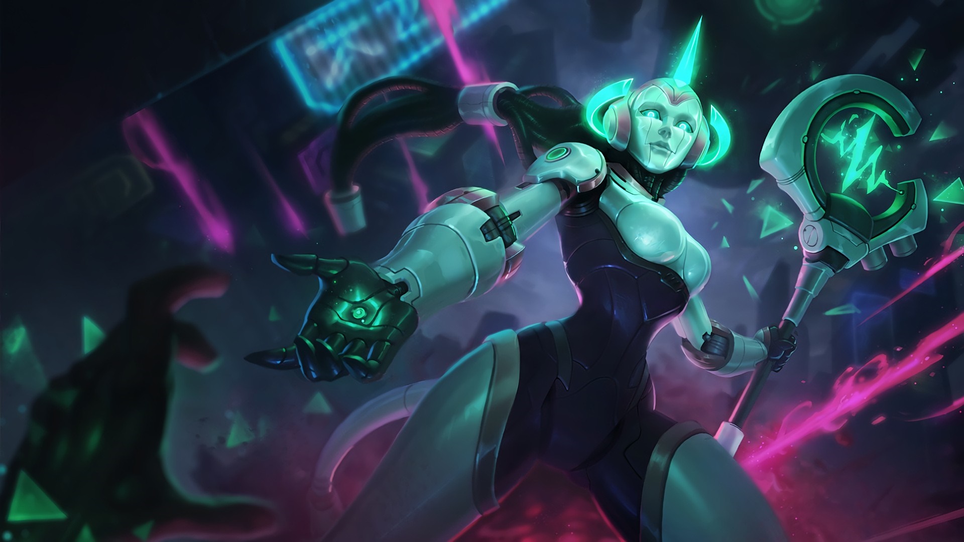 Soraka from League of Legends HD Wallpaper