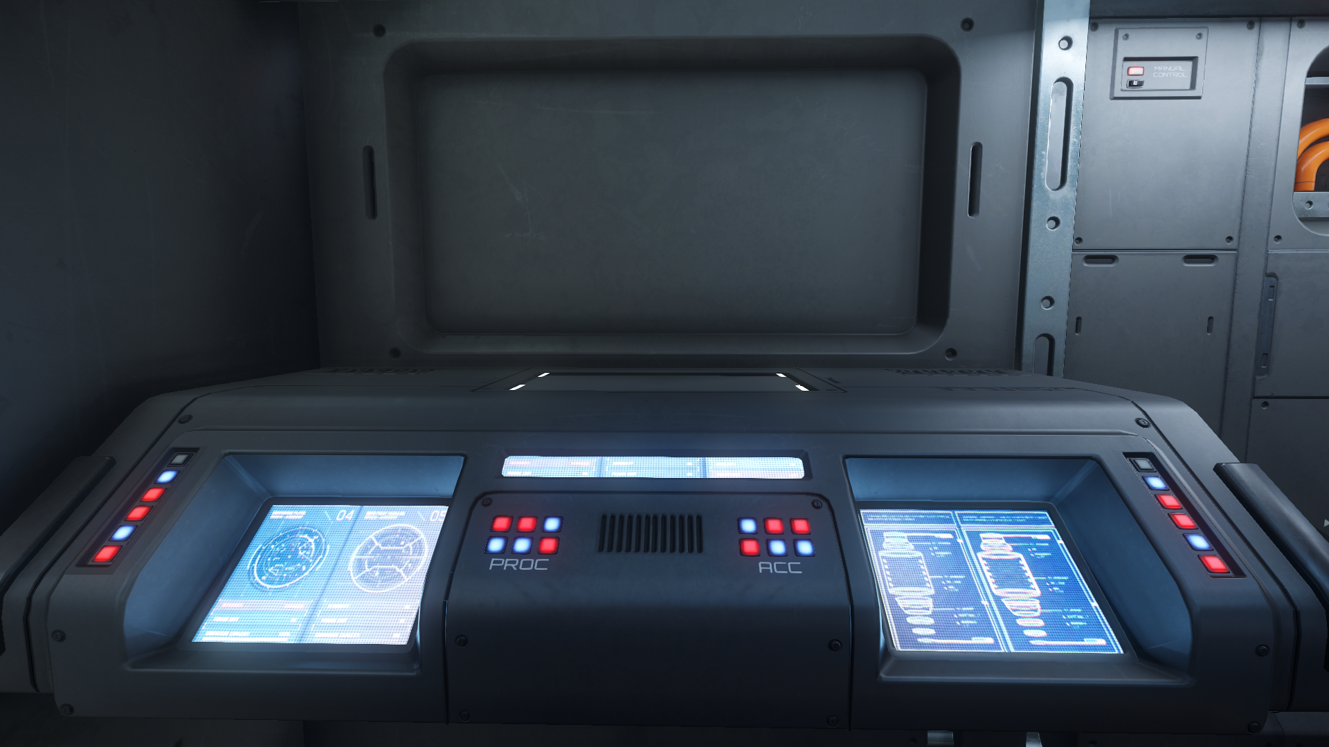 Star Citizen MISC Starfarer control panel HD Wallpaper