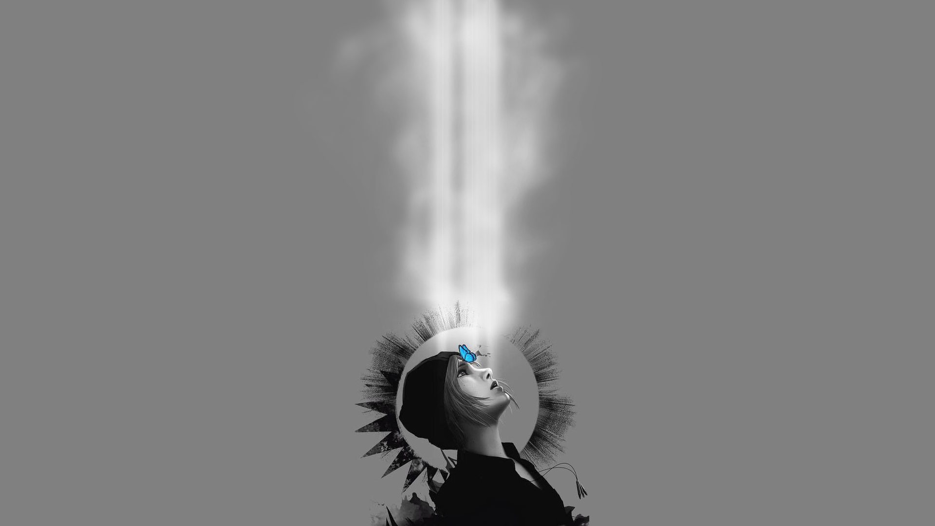 Chloe Price from Life Is Strange with a butterfly HD Wallpaper