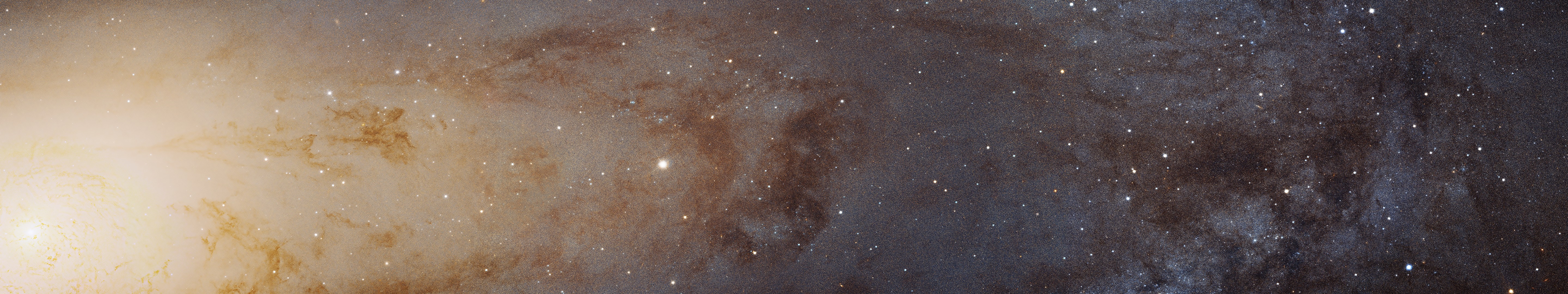 Andromeda Galaxy with stars and nebulae HD Wallpaper