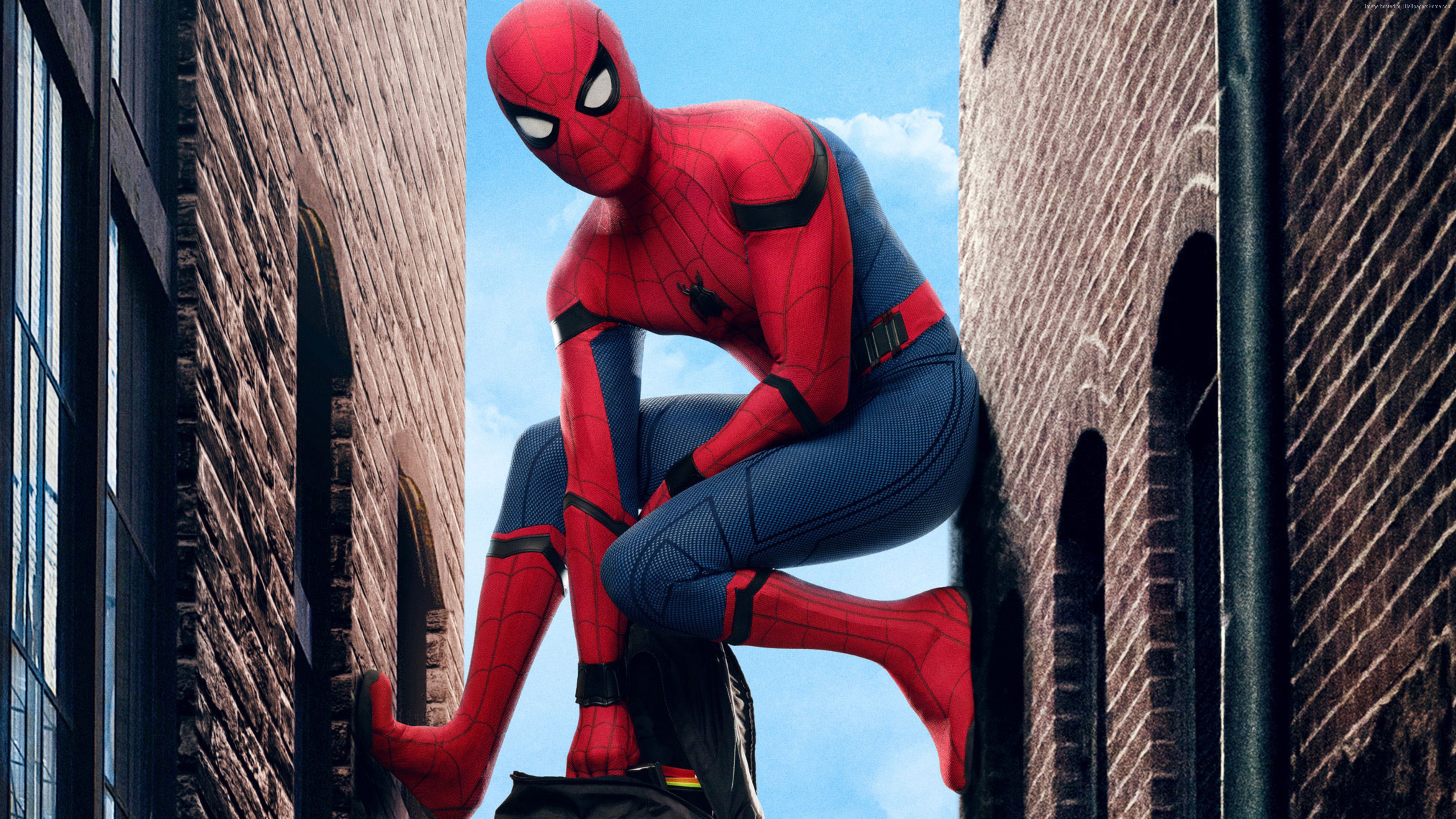 Spider-Man from Spider-Man: Homecoming HD Wallpaper