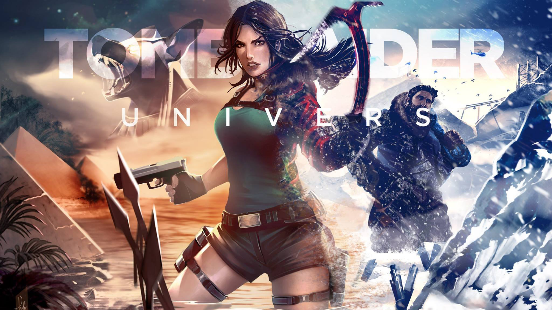 Lara Croft from Rise of the Tomb Raider HD Wallpaper