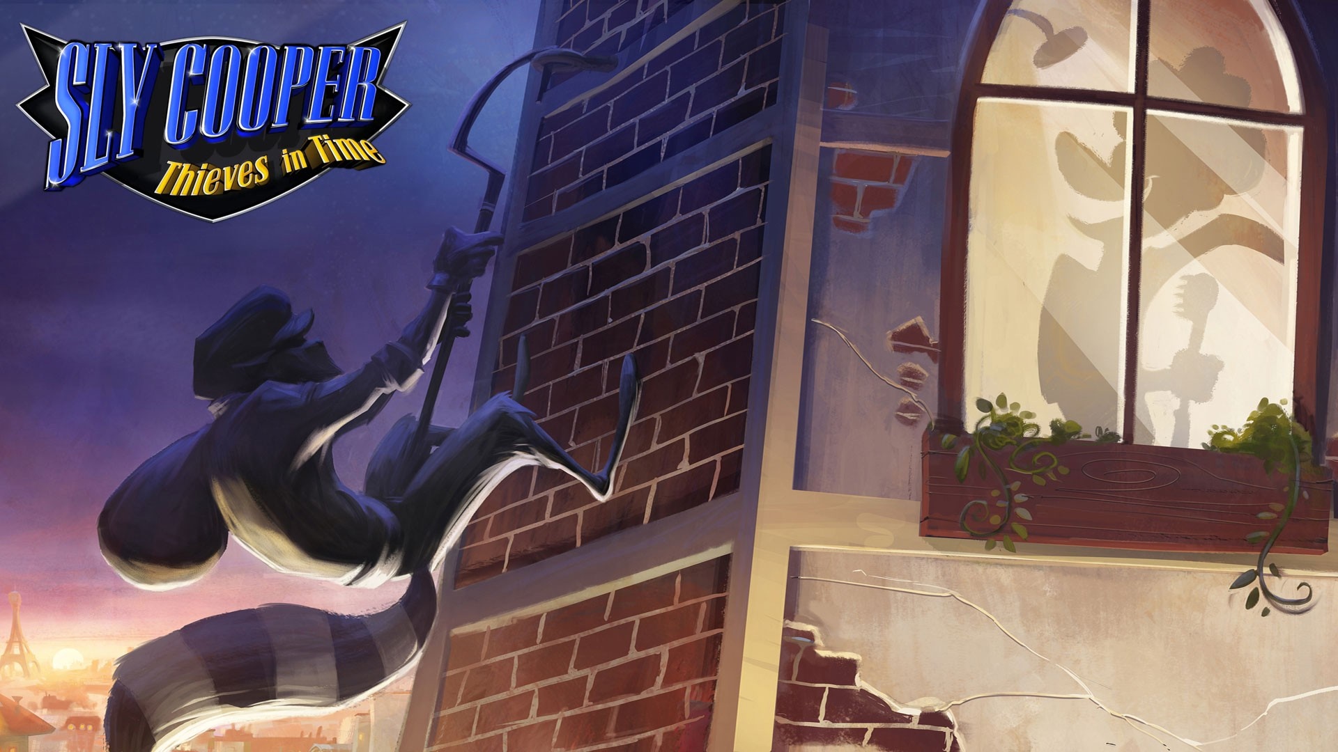 Sly Cooper Thieves in Time mural HD Wallpaper