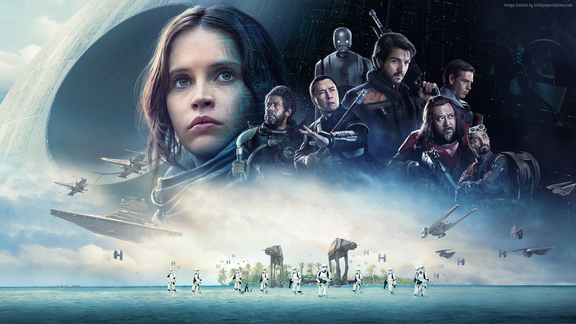 Rogue One: A Star Wars Story Poster HD Wallpaper