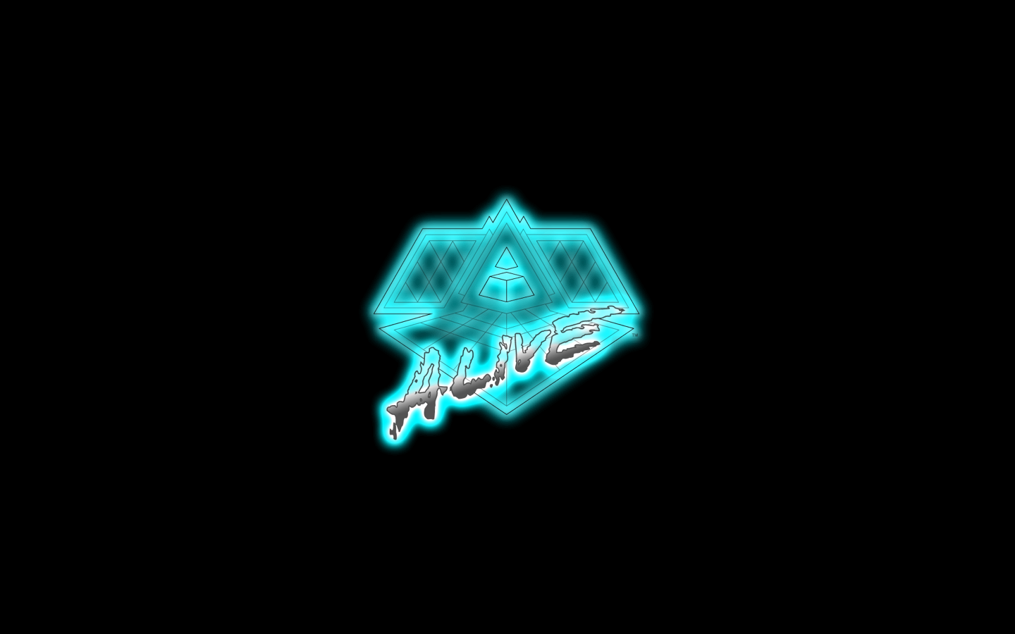 Daft Punk Alive logo HD Wallpaper