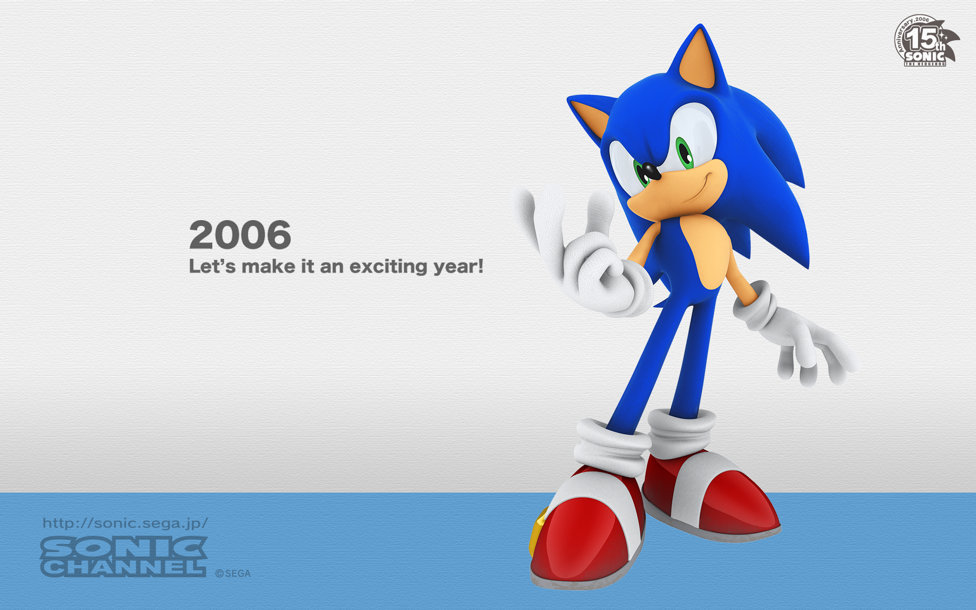 Sonic the Hedgehog from Sega 2006 HD Wallpaper