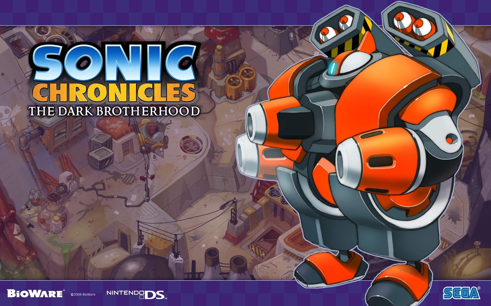 Sonic Chronicles: The Dark Brotherhood Robot HD Wallpaper