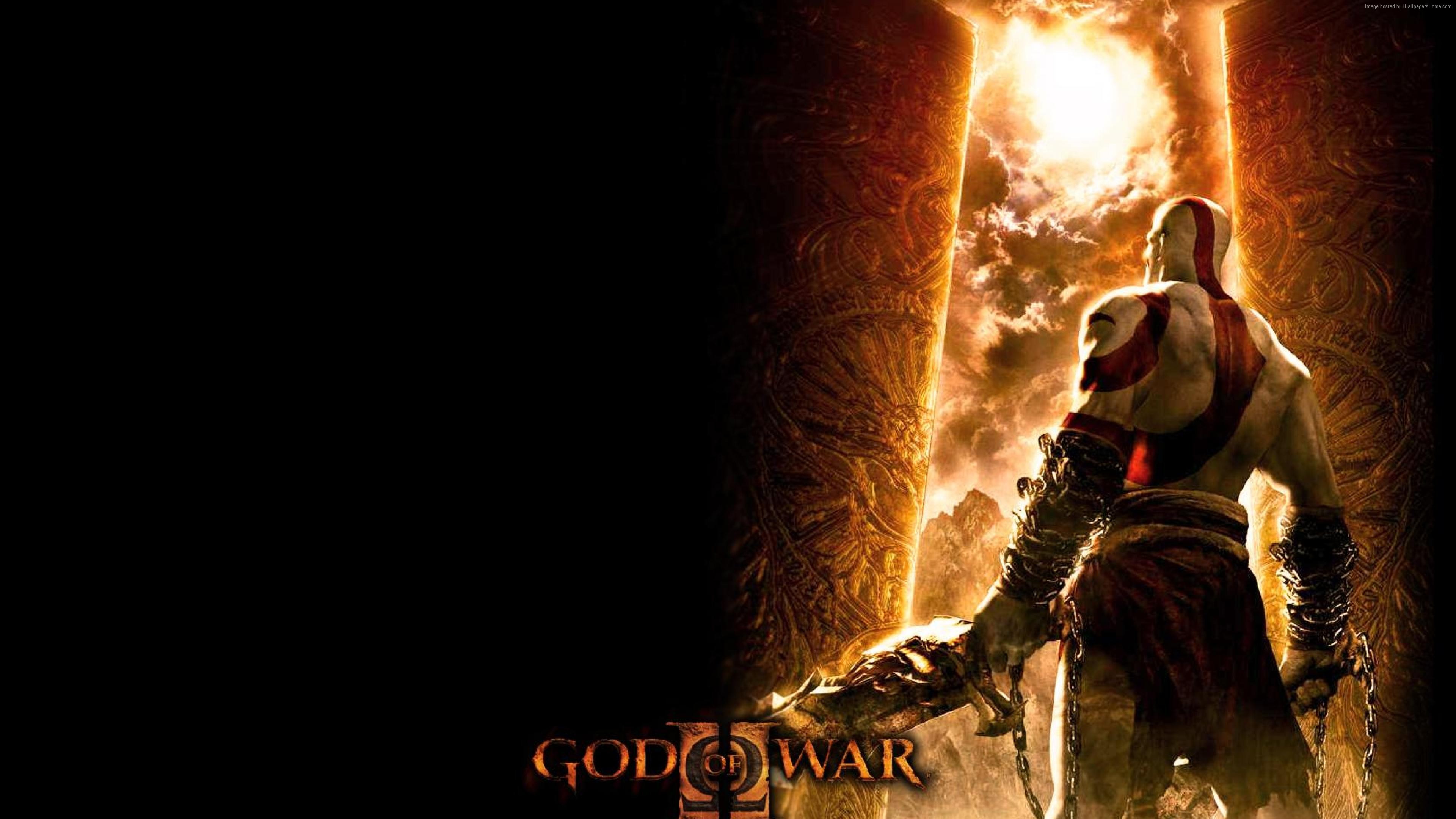 Kratos from God of War II HD Wallpaper