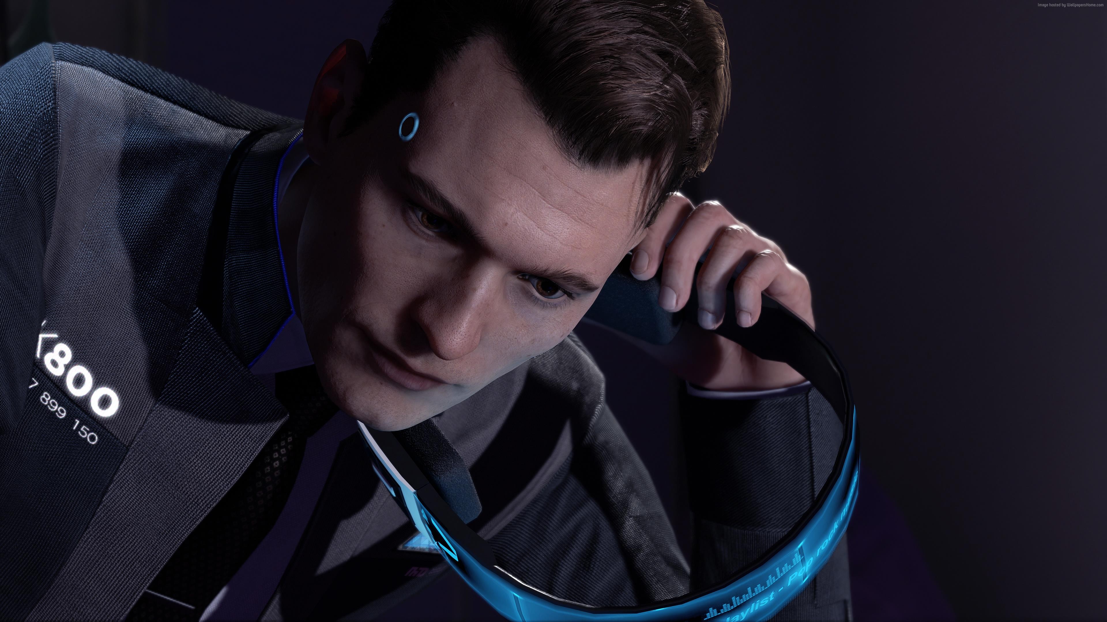 Connor from Detroit: Become Human E3 2017 screenshot HD Wallpaper