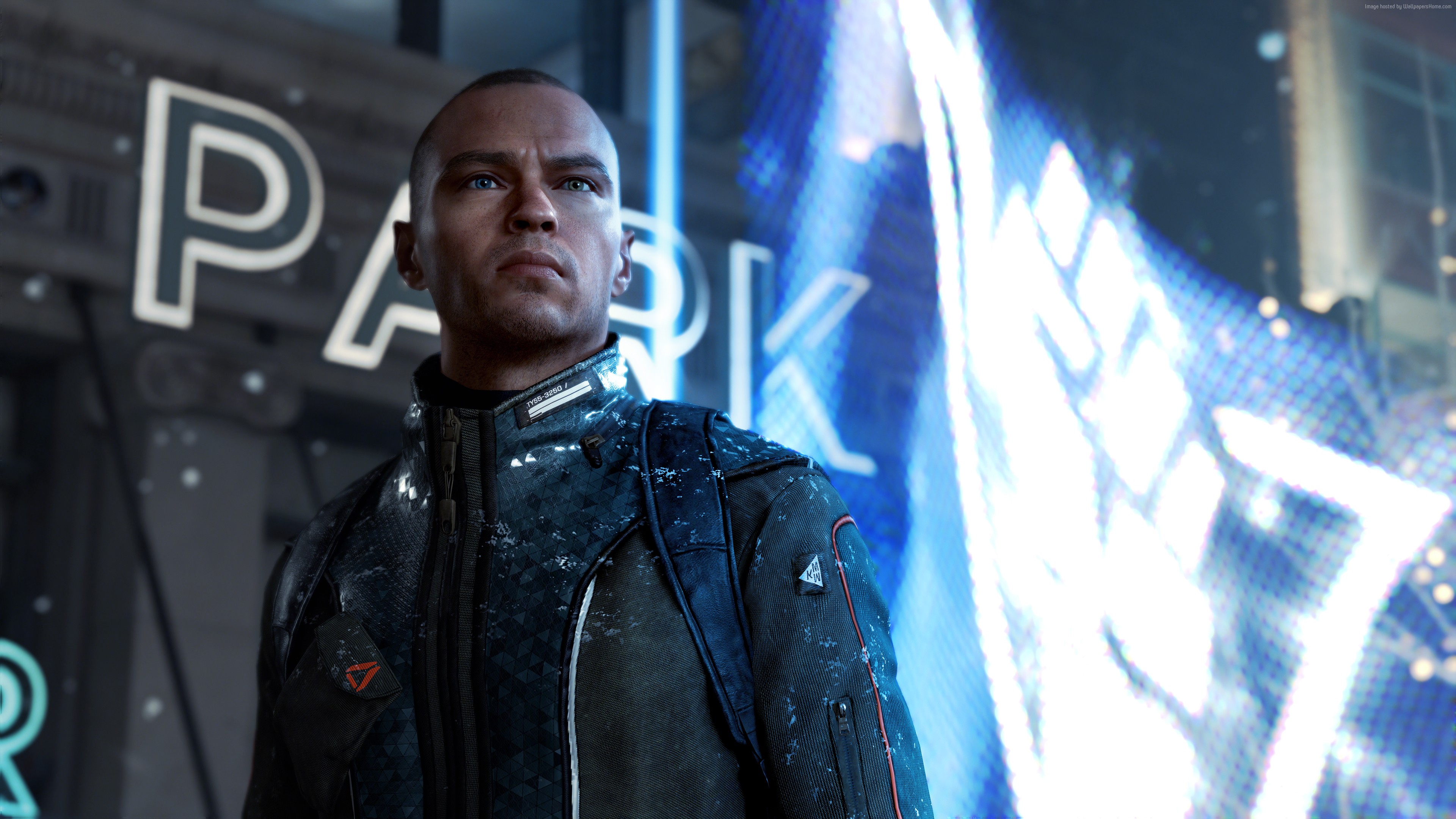 Connor from Detroit: Become Human HD Wallpaper