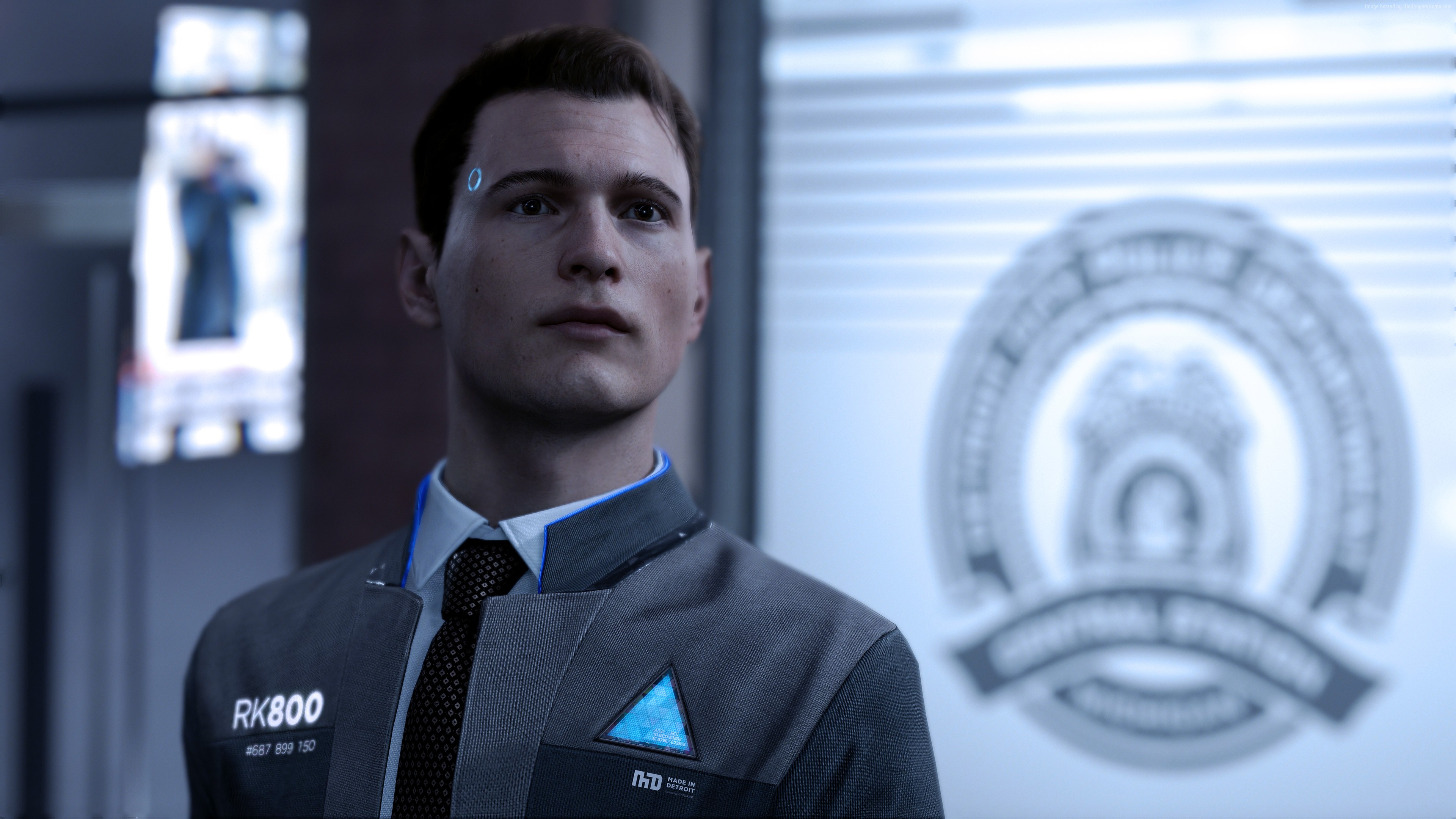 Connor from Detroit: Become Human HD Wallpaper