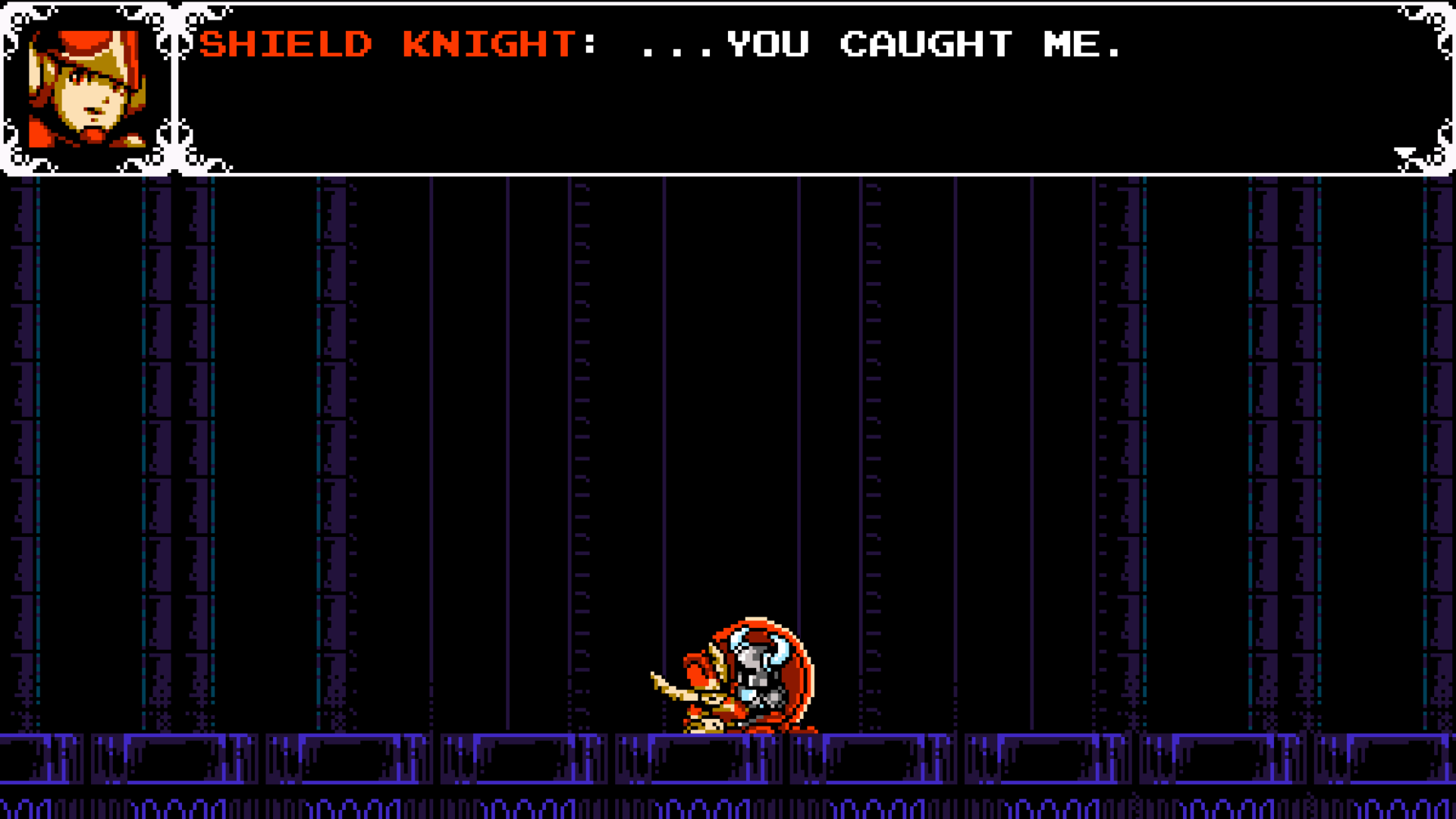 Shield Knight from Shovel Knight dialogue HD Wallpaper