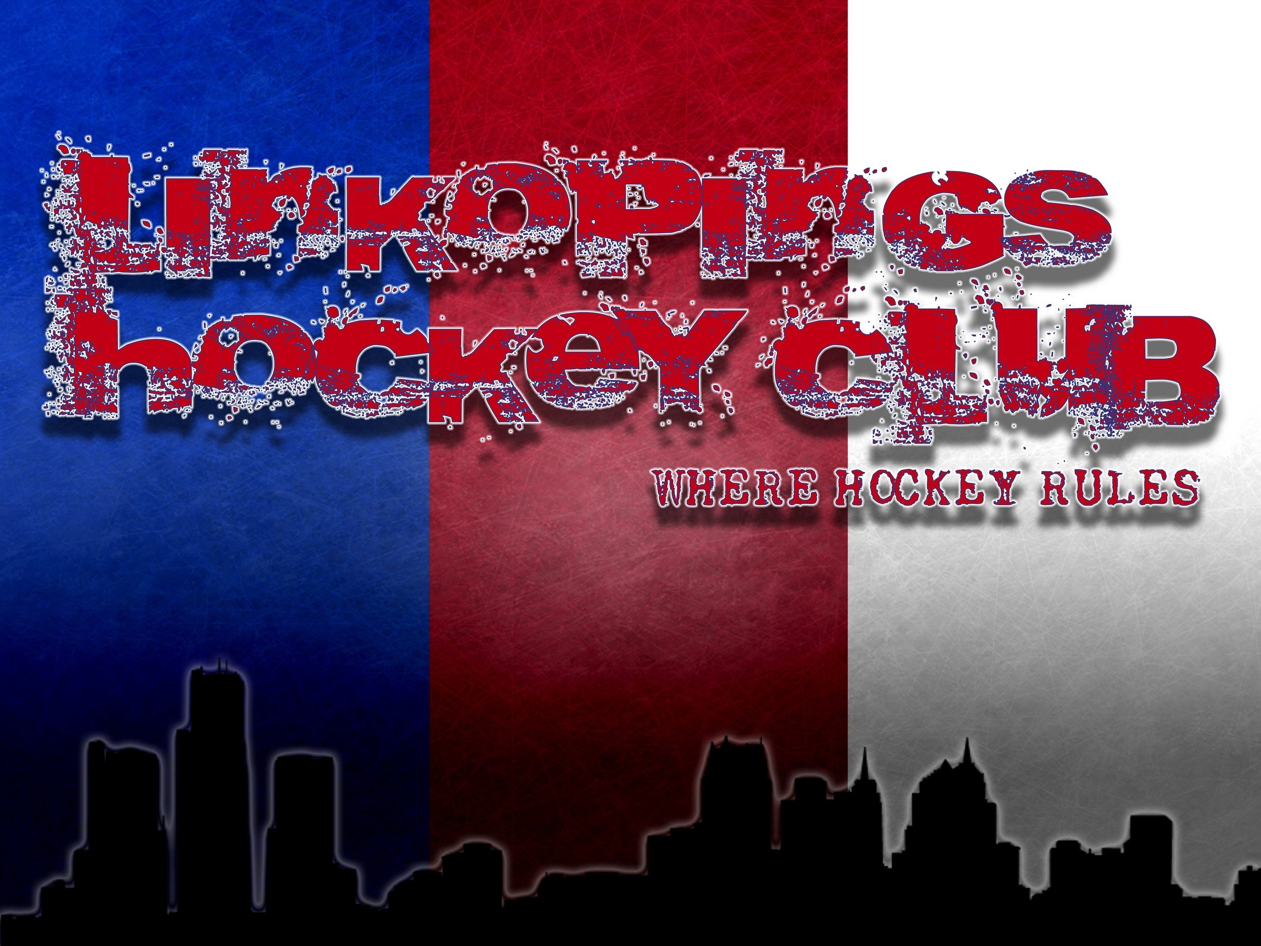 Linkopings Hockey Club logo with text HD Wallpaper