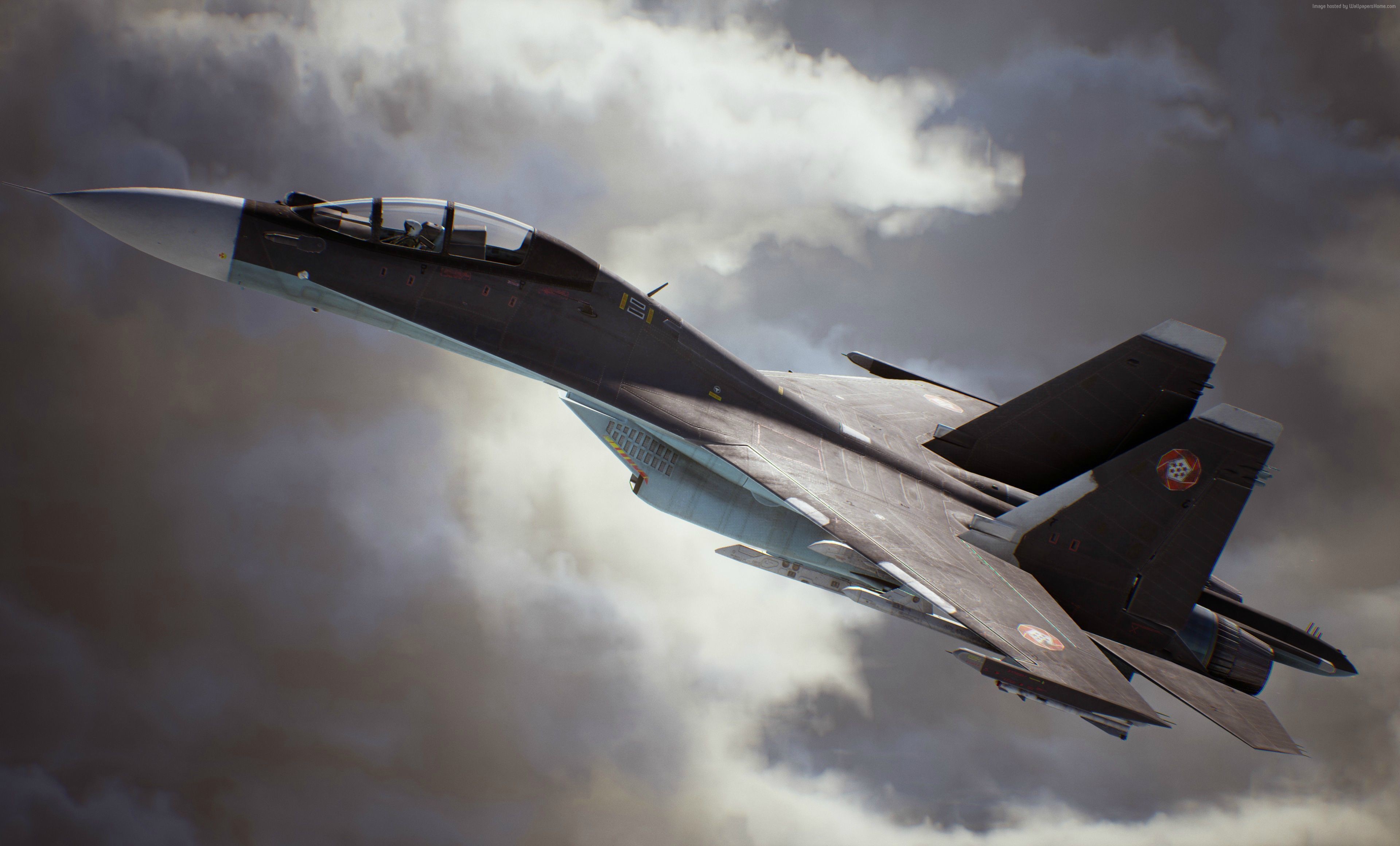 Ace Combat 7: Skies Unknown poster HD Wallpaper