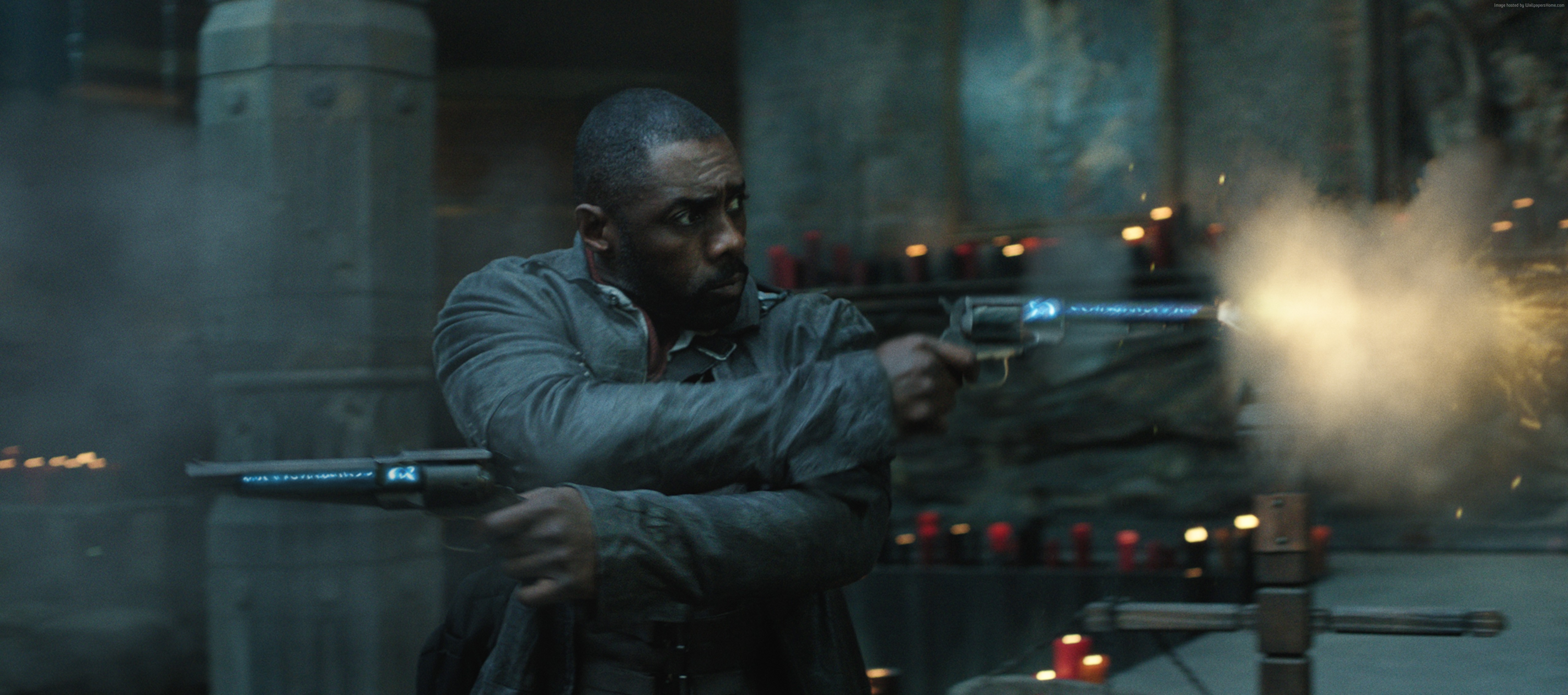 Roland Deschain from The Dark Tower firing guns HD Wallpaper