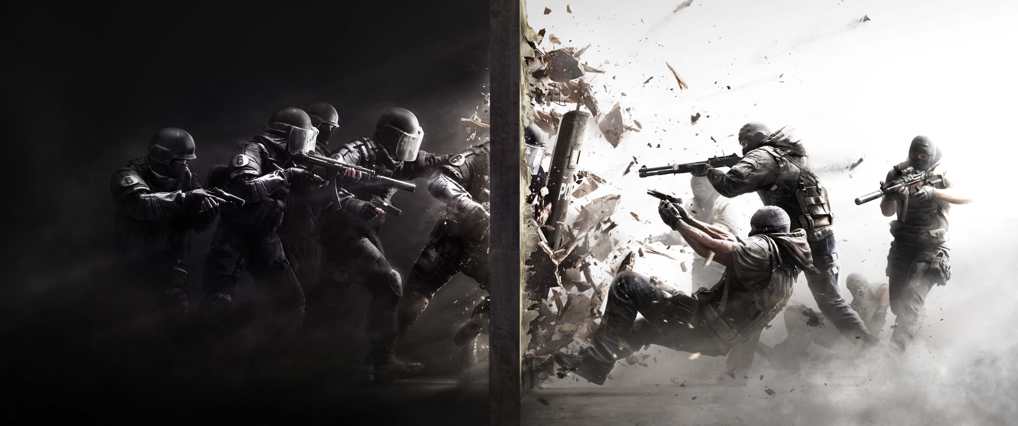 Rainbow Six Siege: Attackers Breach Wall HD Wallpaper