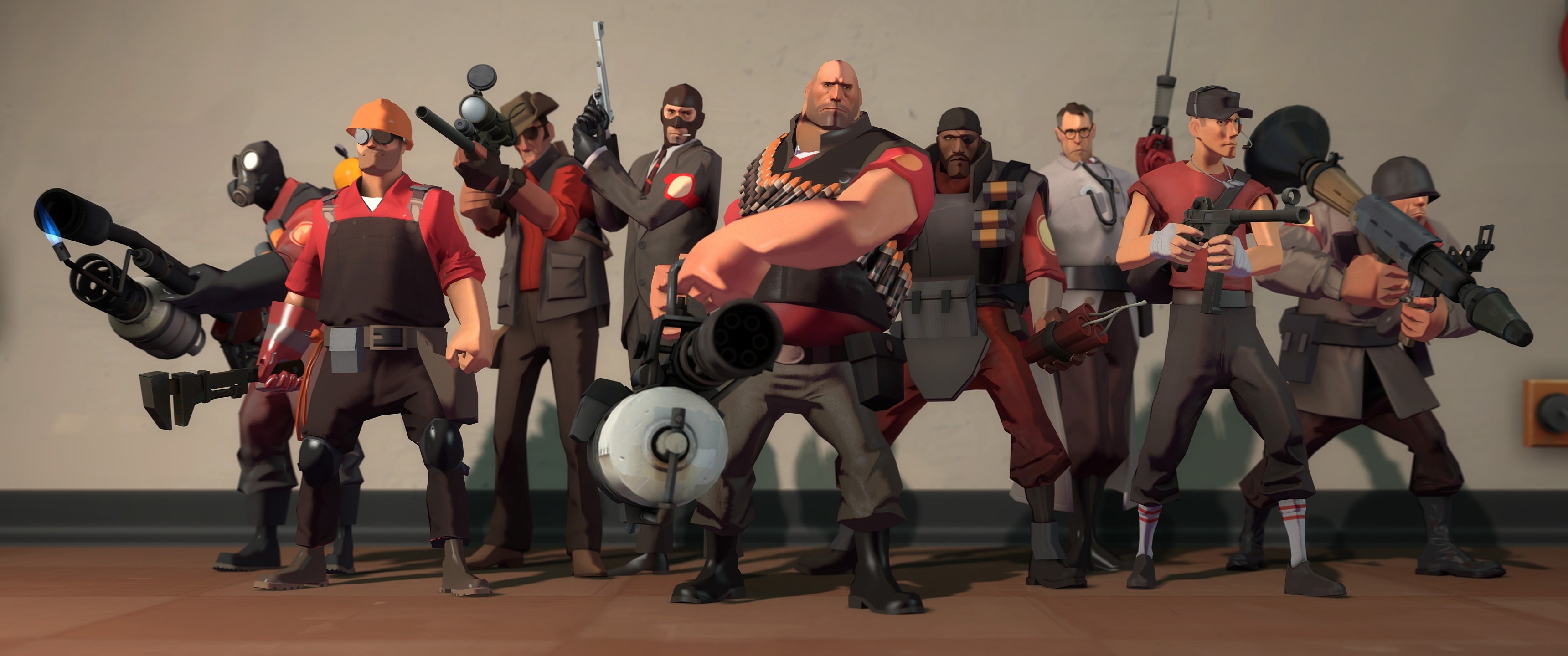 Illustration Anime Toy Heavy TF2 Scout TF2 Demoman Sniper TF2 