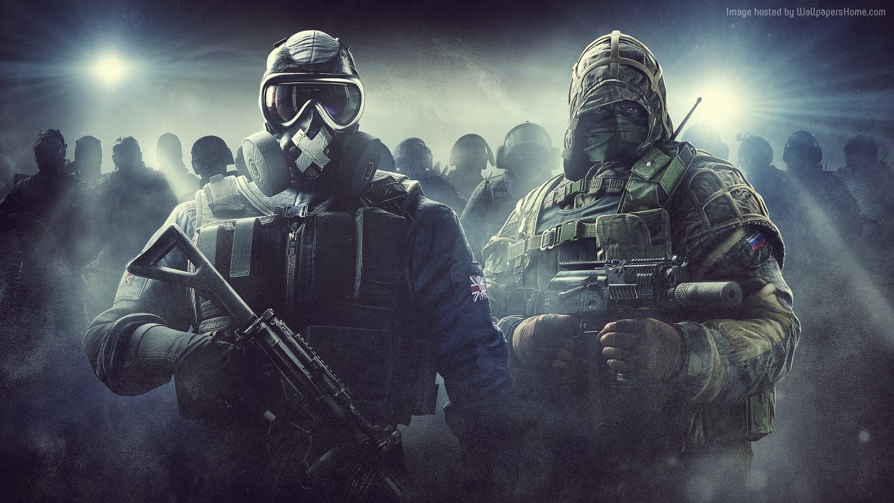 Mute and Kapkan from Tom Clancy's Rainbow Six Siege HD Wallpaper