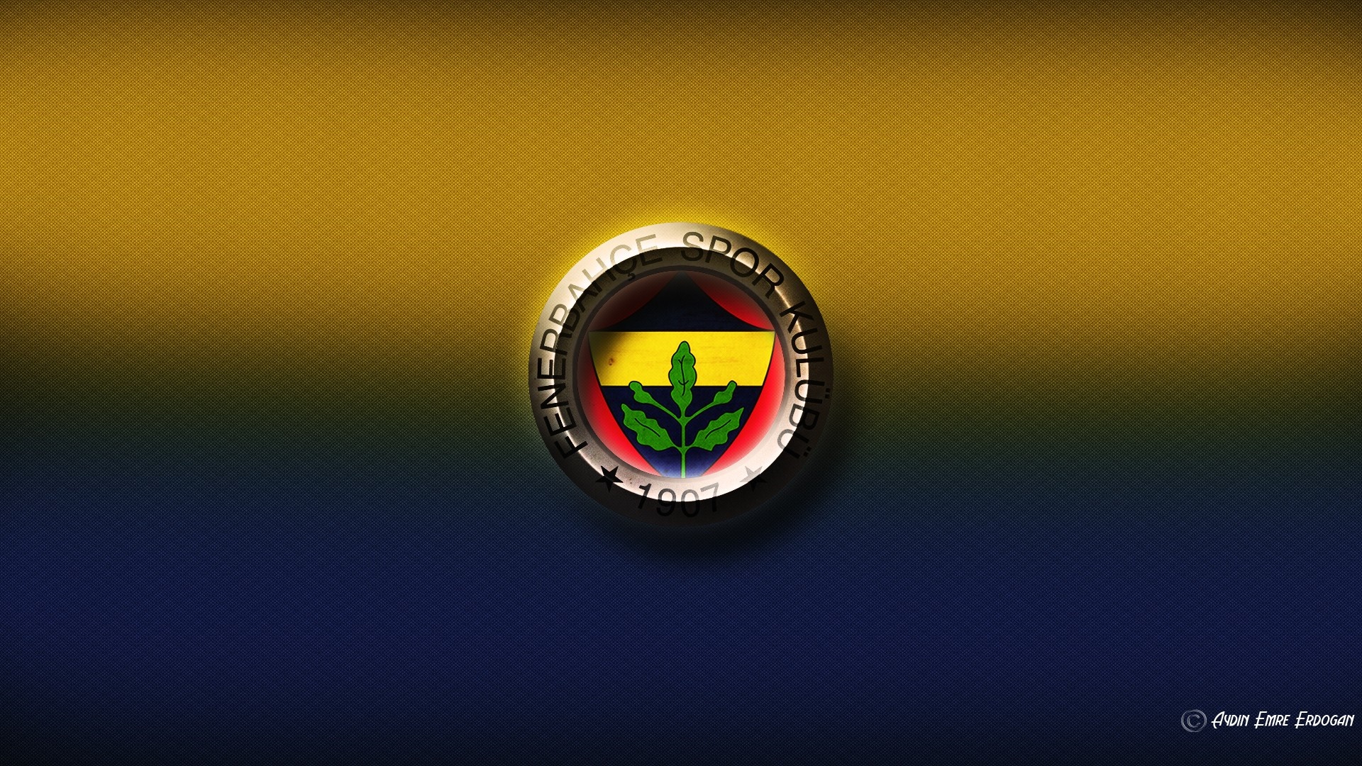 Fenerbahce Spor Kulubu logo with 1907 HD Wallpaper