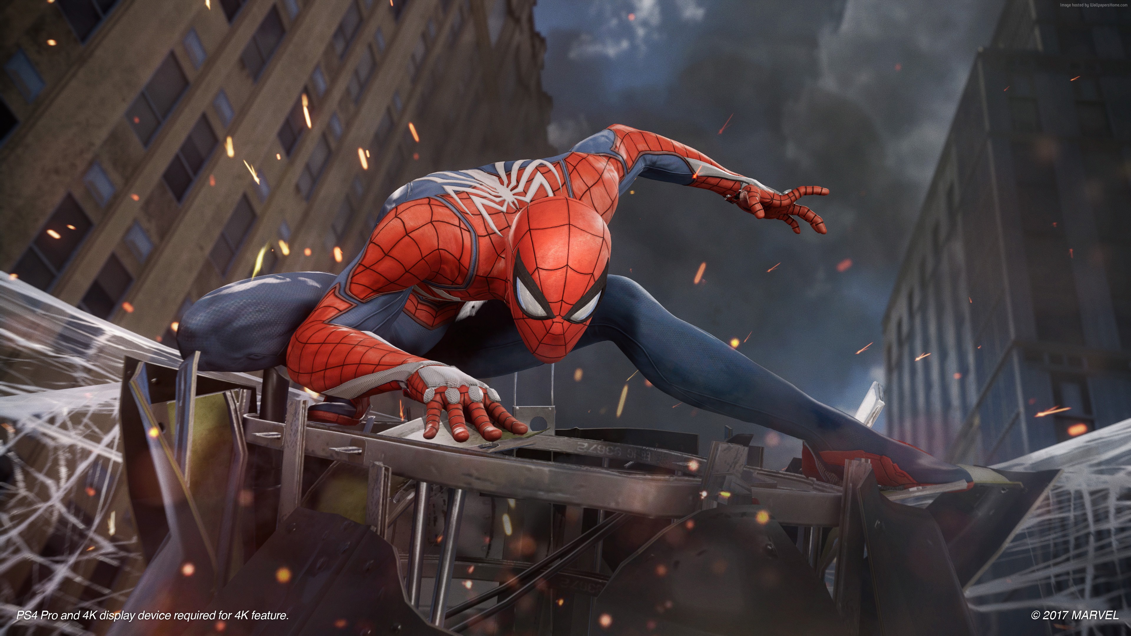 Spider-Man from E3 2017 4K HD Wallpaper